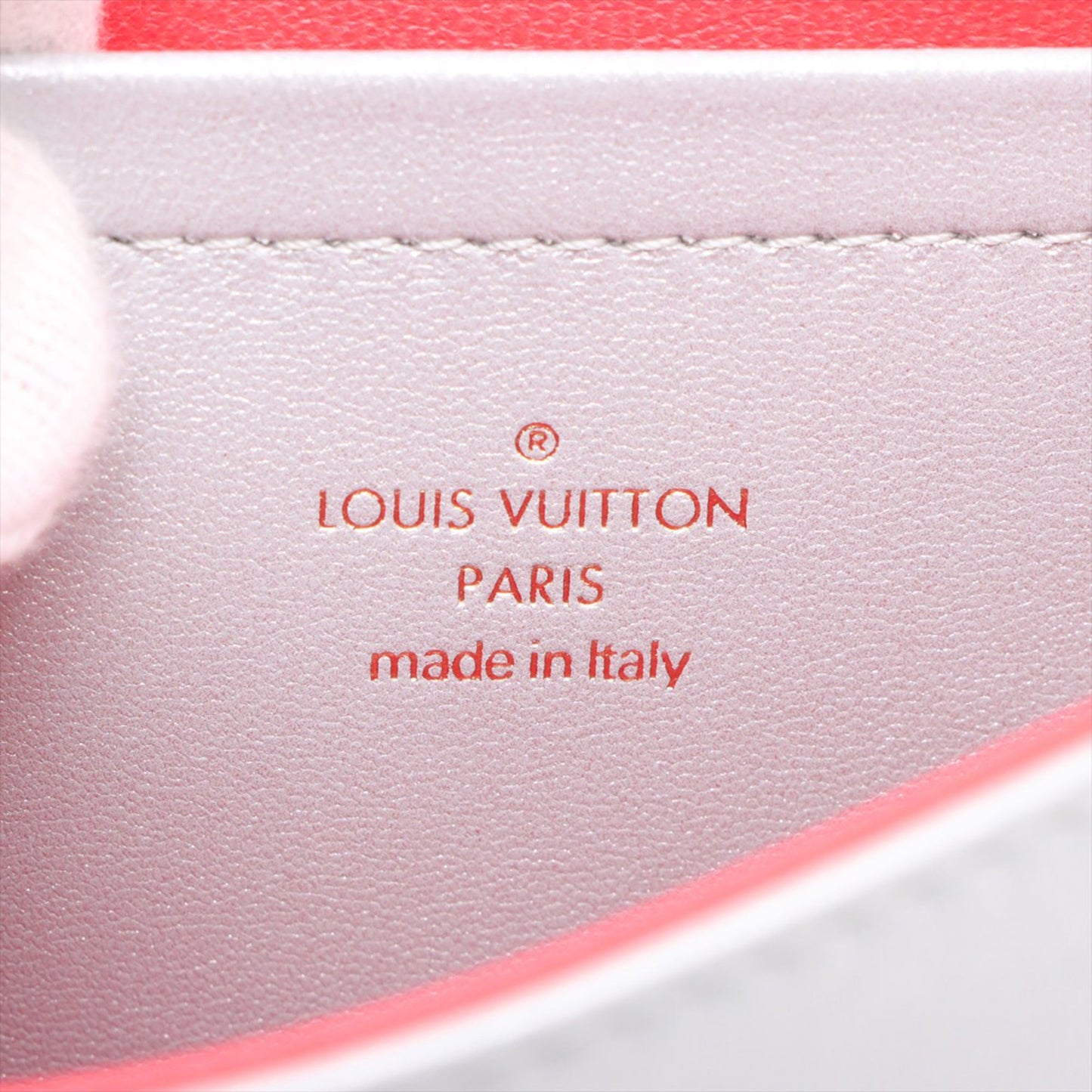 Louis Vuitton Monogram Embossed Lambskin Pochette Coussin