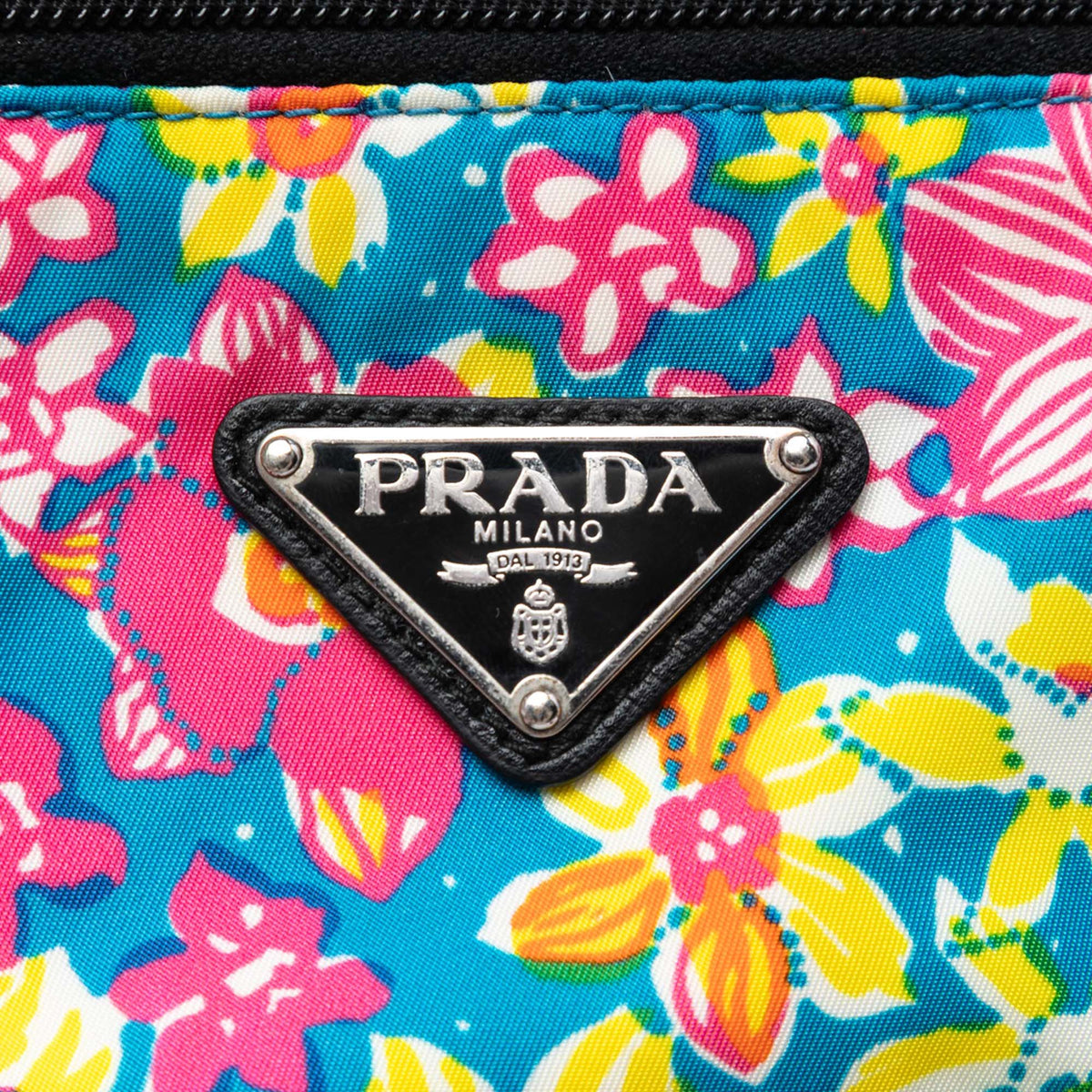 Prada Tessuto Stampato Satchel