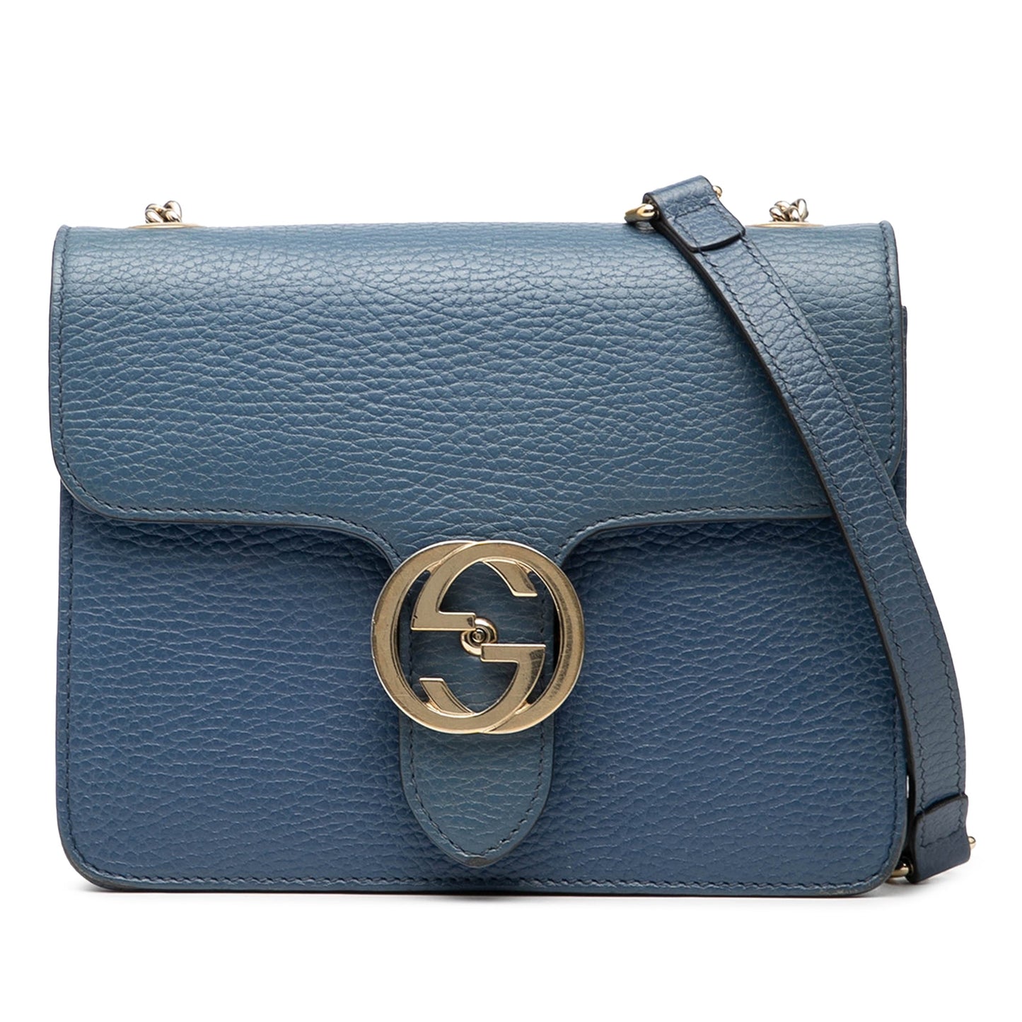 Gucci Small Dollar Calfskin Interlocking G Crossbody