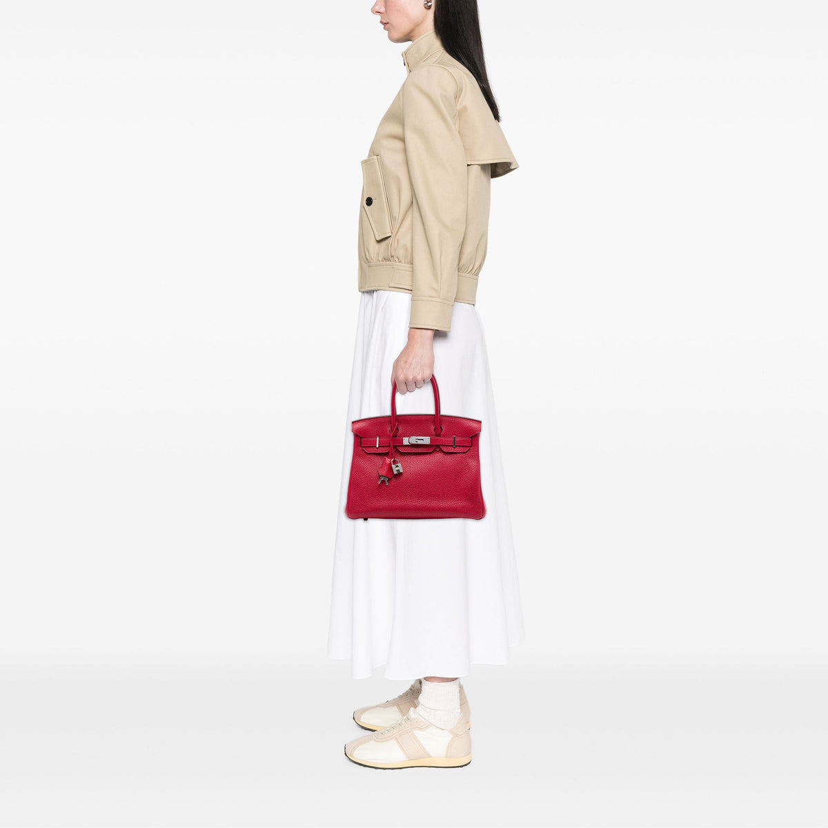 Hermès Clemence Birkin Retourne 30