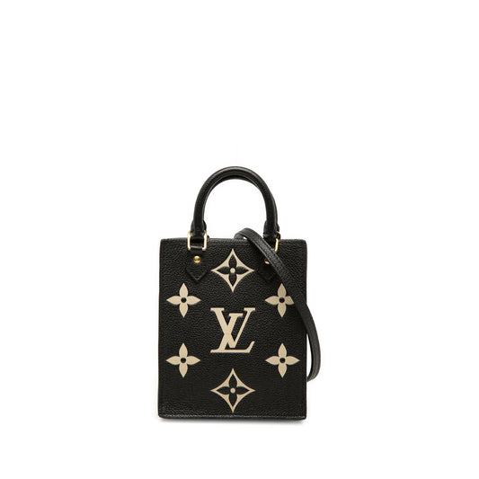 Louis Vuitton Bicolor Monogram Empreinte Petit Sac Plat