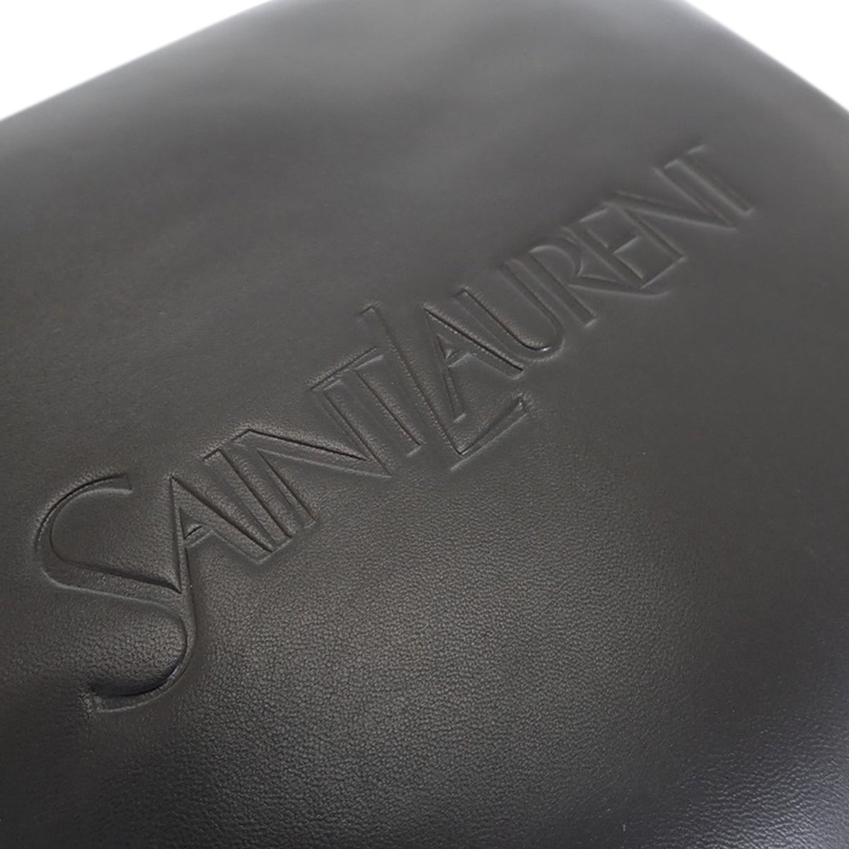 Saint Laurent Large Lambskin Puffy Pouch