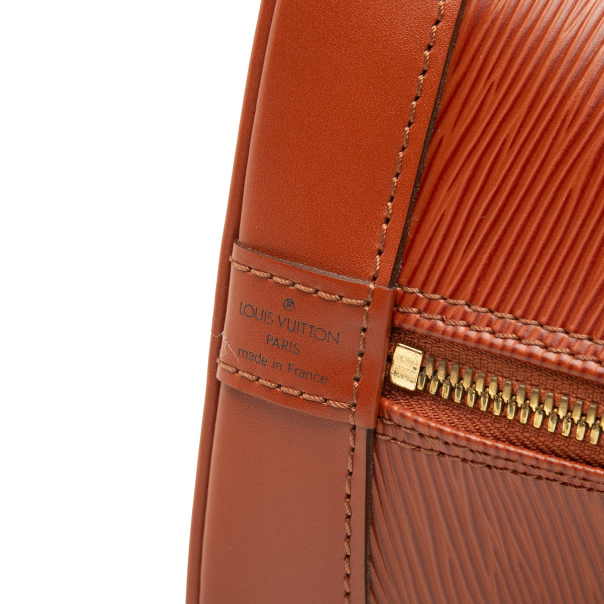 Louis Vuitton Epi Alma PM — Brown