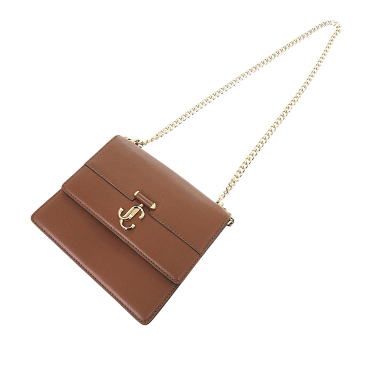 Jimmy Choo Leather Varenne Chain Crossbody