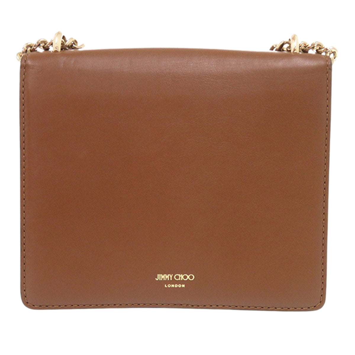 Jimmy Choo Leather Varenne Chain Crossbody
