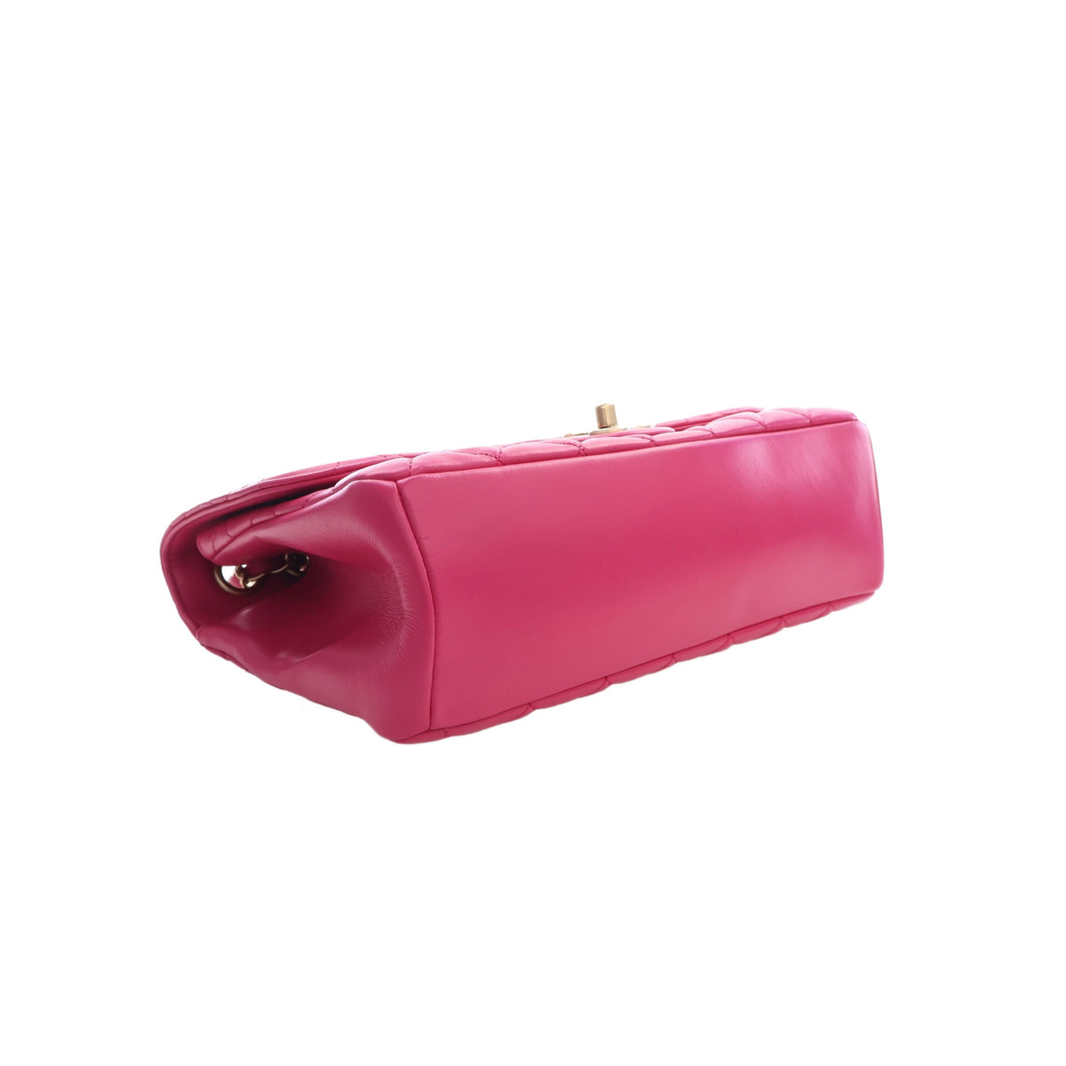 Chanel Medium Quilted Lambskin Mademoiselle Chic Flap — Pink
