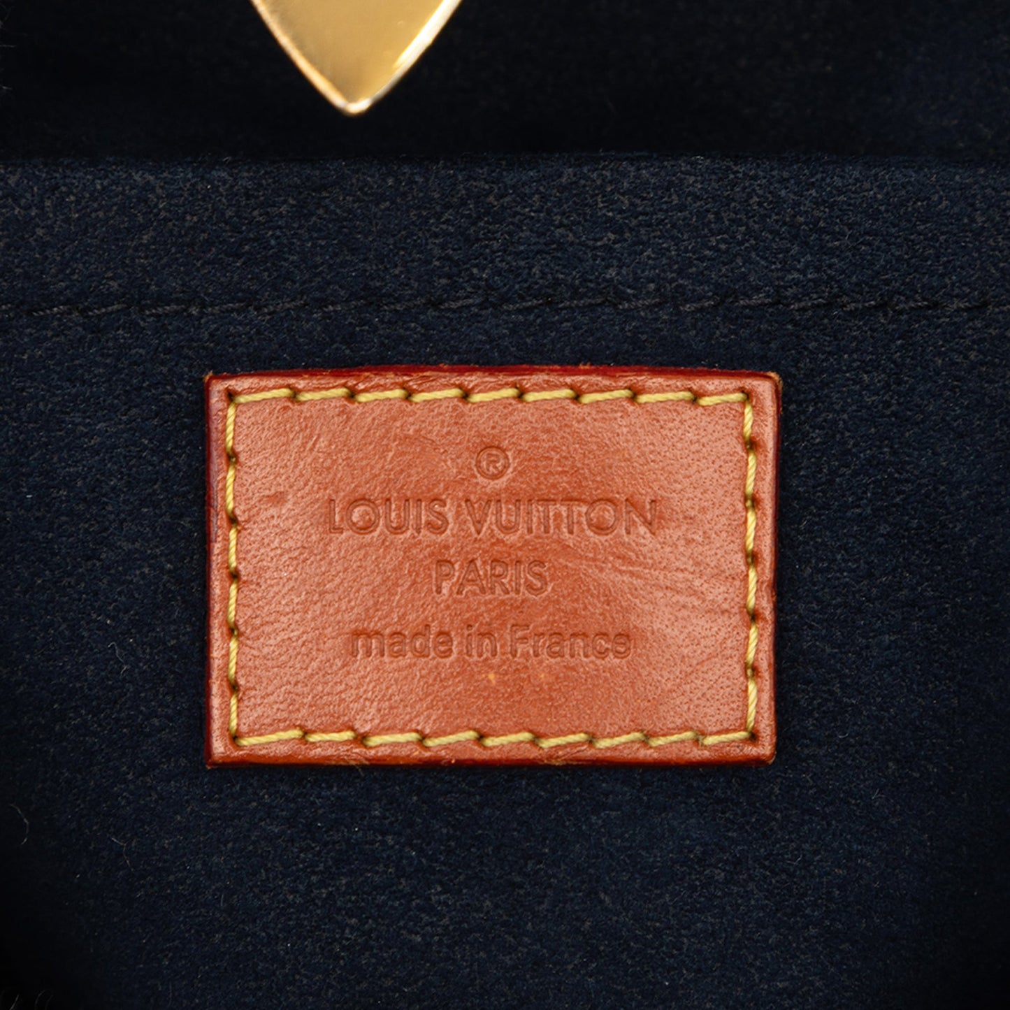 Louis Vuitton Calfskin and Monogram Reverse Duffle Bag