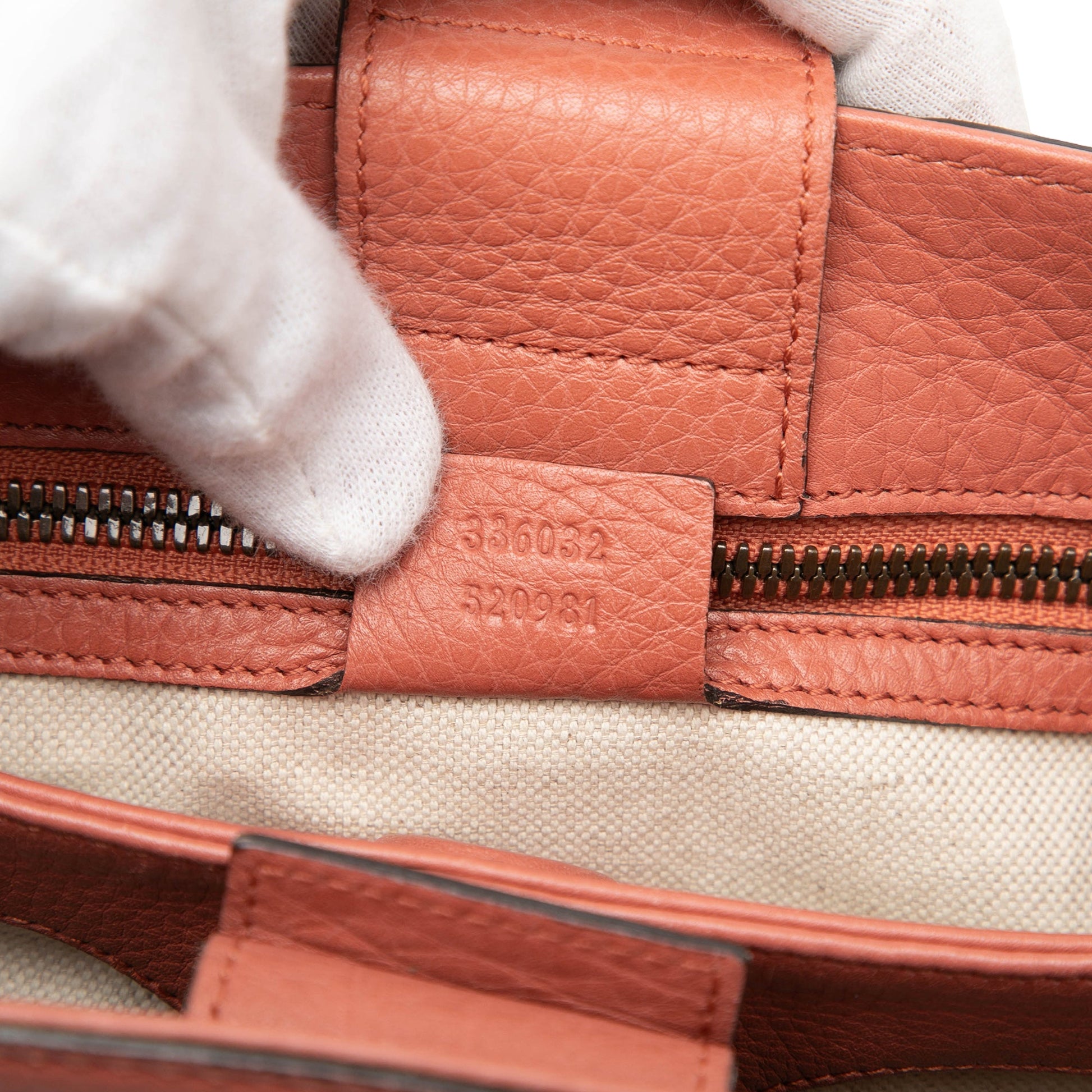 Gucci Small Calfskin Bamboo Shopper Satchel