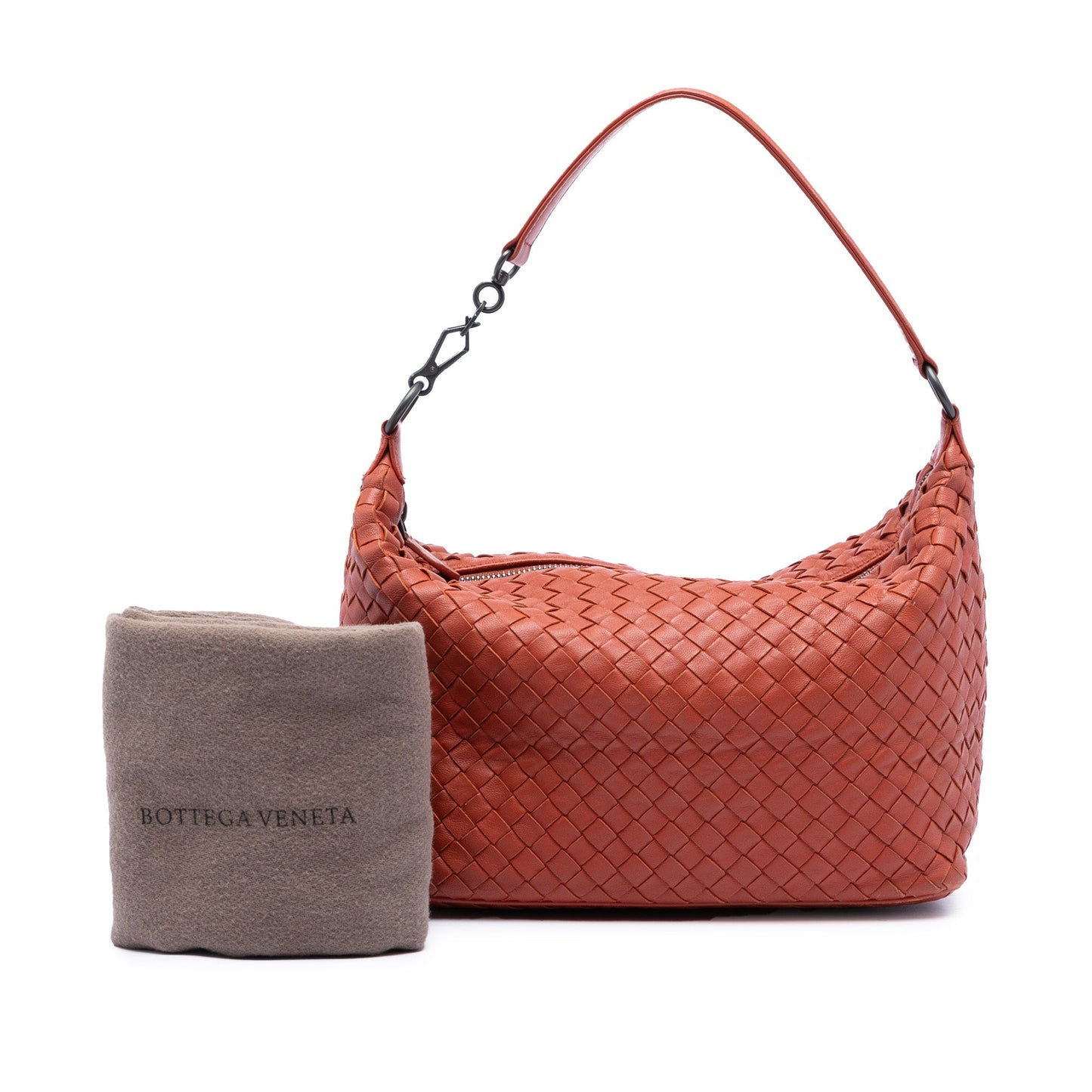 Bottega Veneta Nappa Intrecciato Shoulder Bag