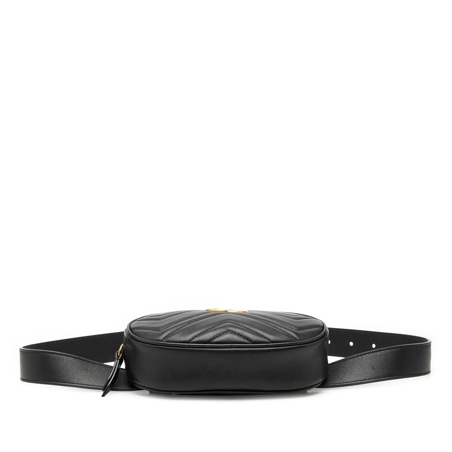 Gucci GG Marmont Matelasse Leather Belt Bag