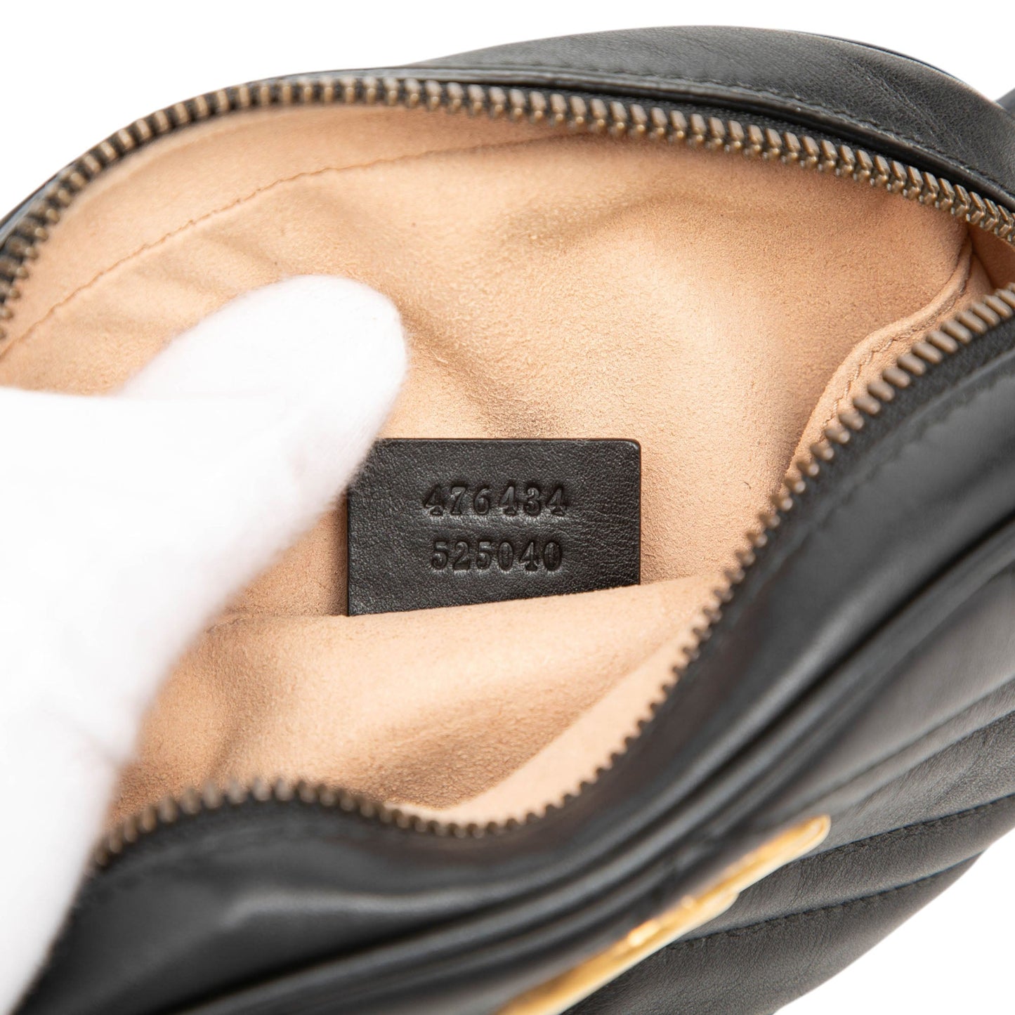 Gucci GG Marmont Matelasse Leather Belt Bag
