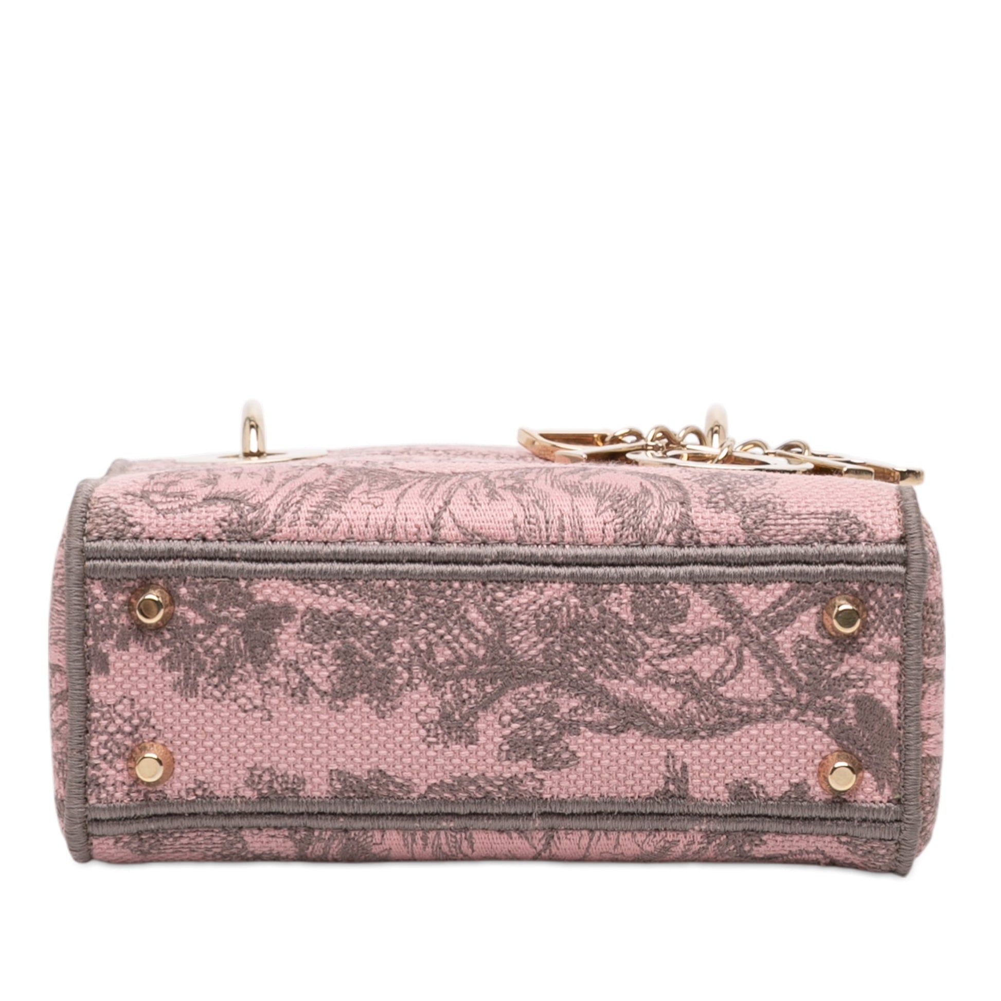 Dior Mini Embroidered Canvas Toile De Jouy Lady D Lite