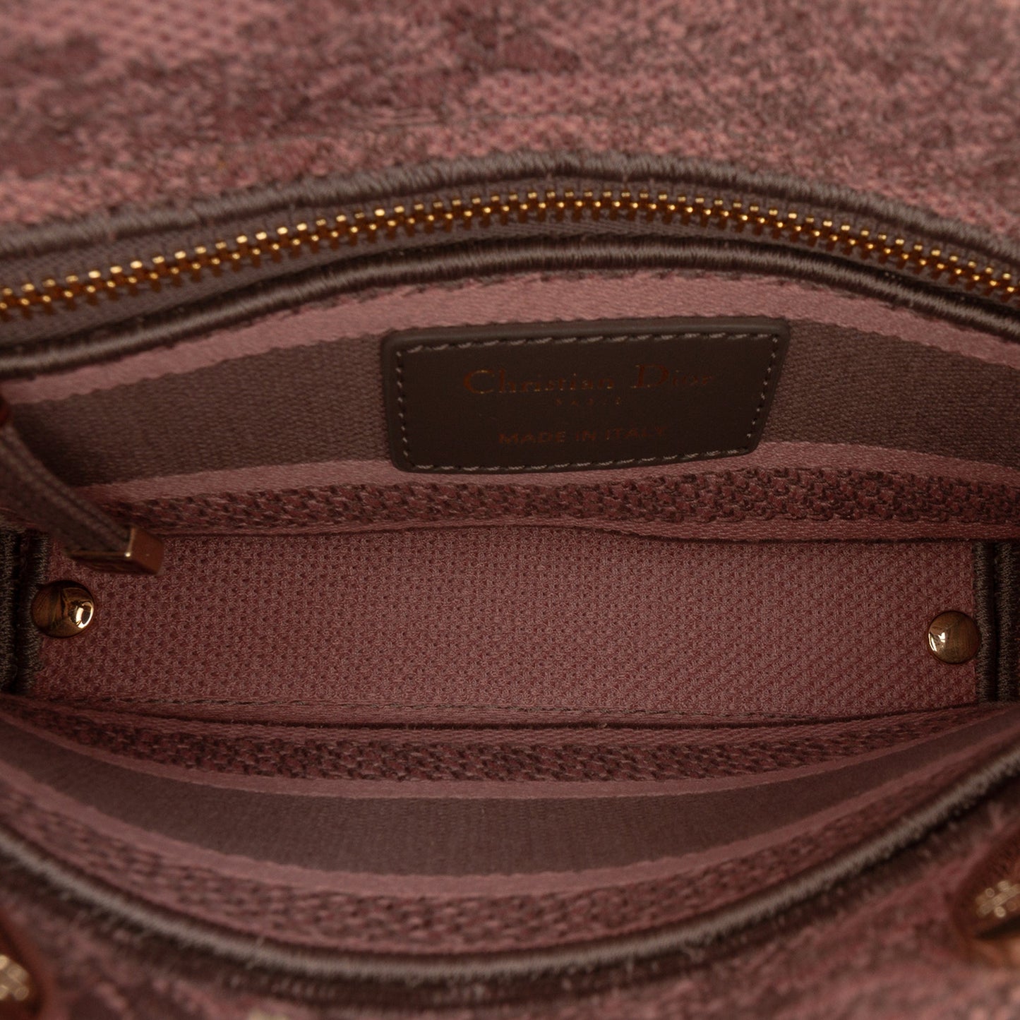 Dior Mini Embroidered Canvas Toile De Jouy Lady D Lite
