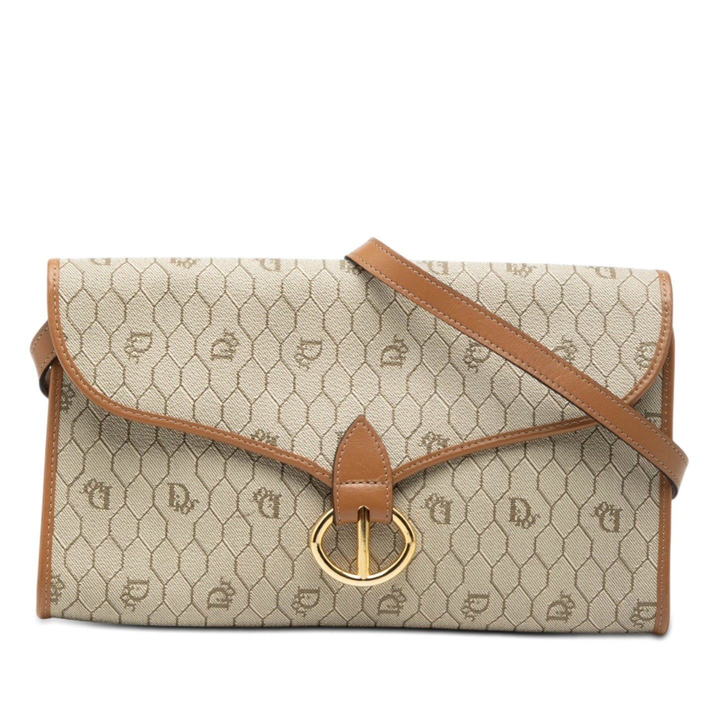 Dior Honeycomb Coated Canvas Crossbody