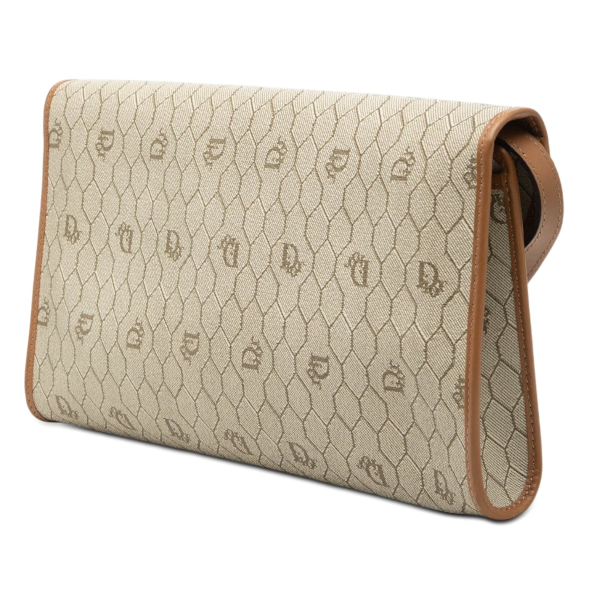 Dior Honeycomb Coated Canvas Crossbody