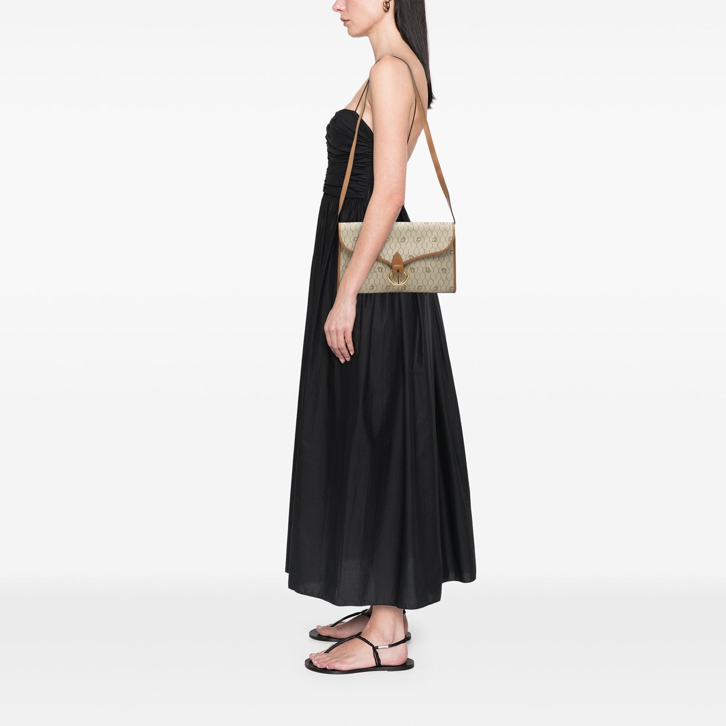 Dior Honeycomb Coated Canvas Crossbody