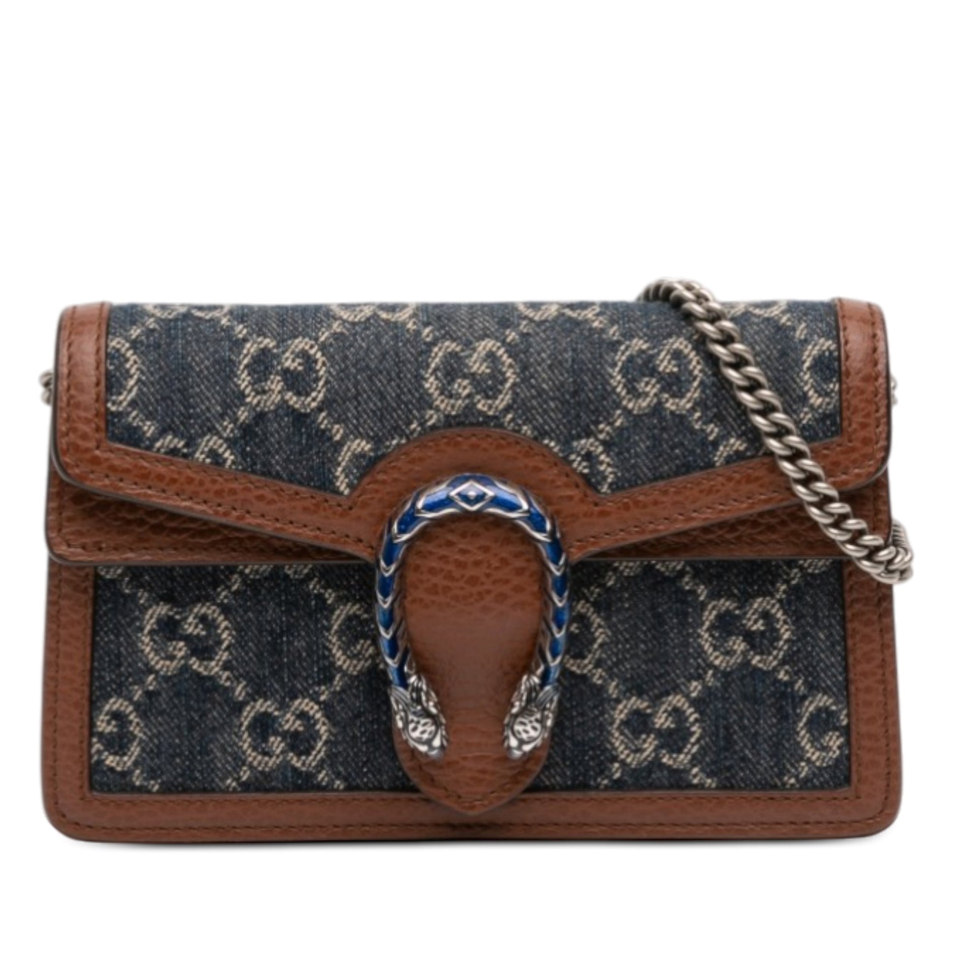 Gucci Mini GG Denim Dionysus Crossbody
