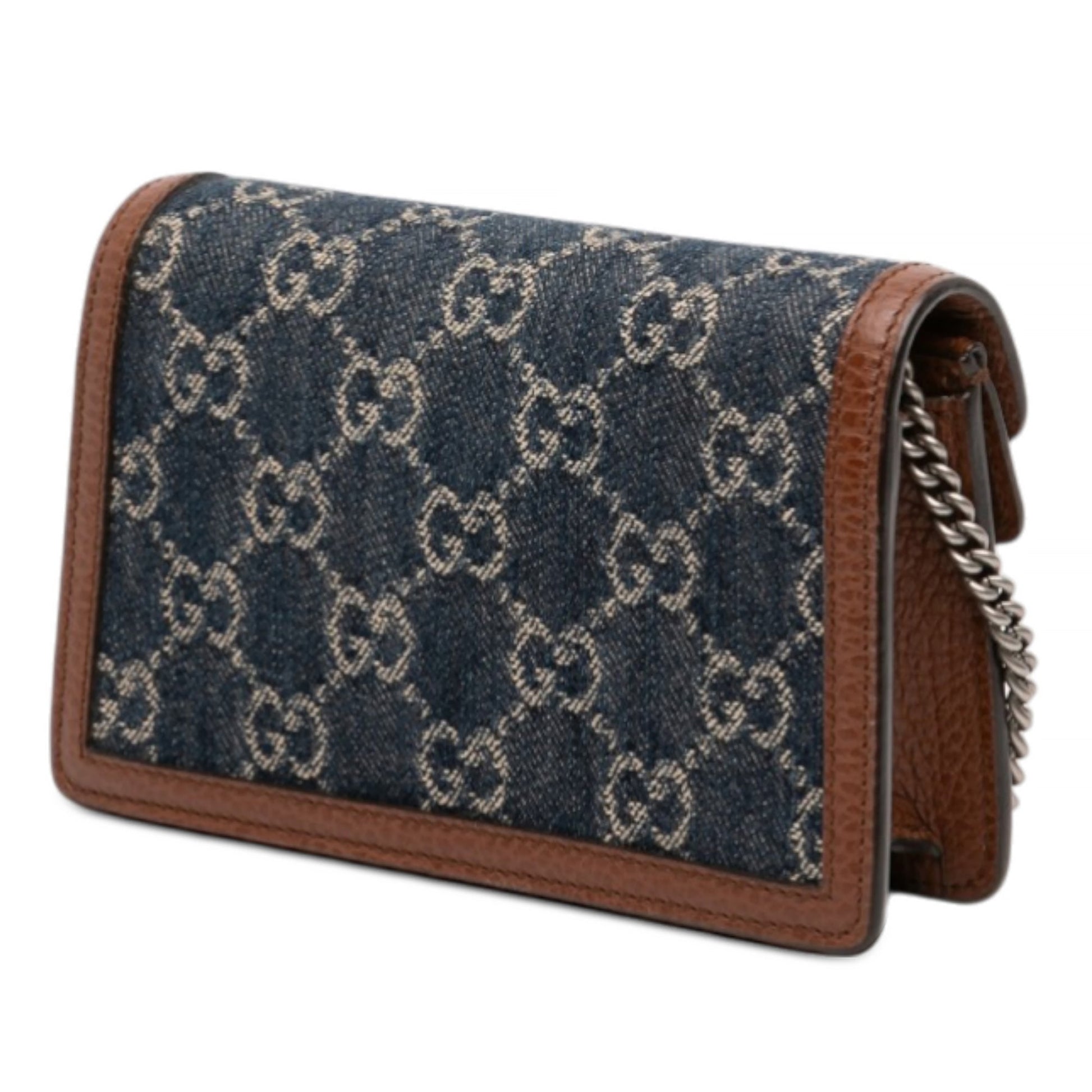 Gucci Mini GG Denim Dionysus Crossbody