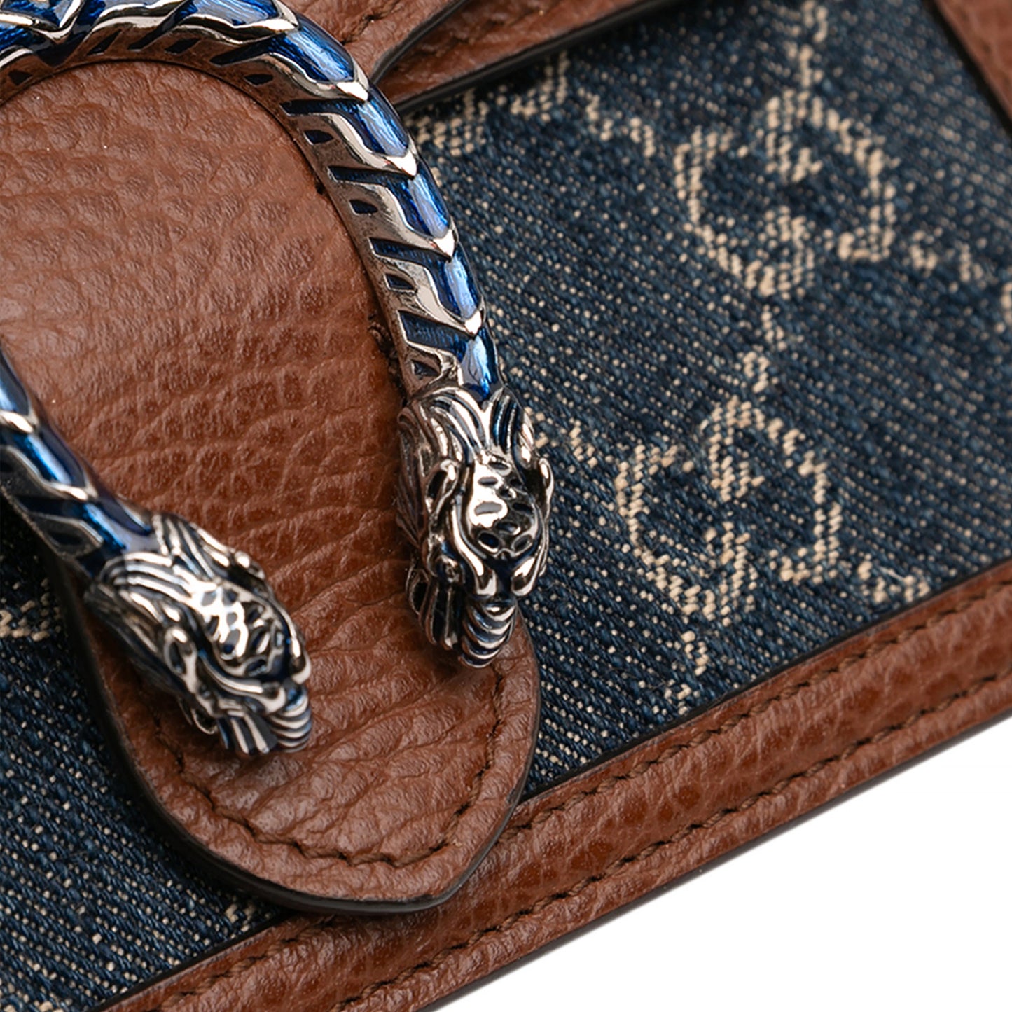 Gucci Mini GG Denim Dionysus Crossbody