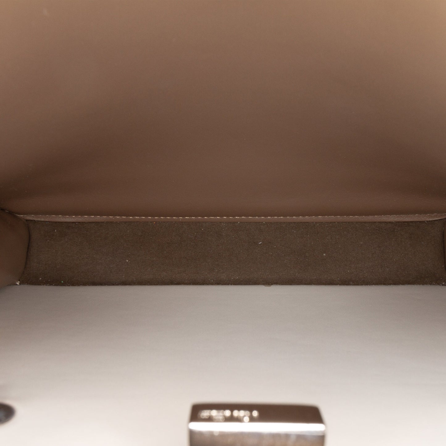Fendi Small Zucca Leather Peekaboo ISeeU Satchel