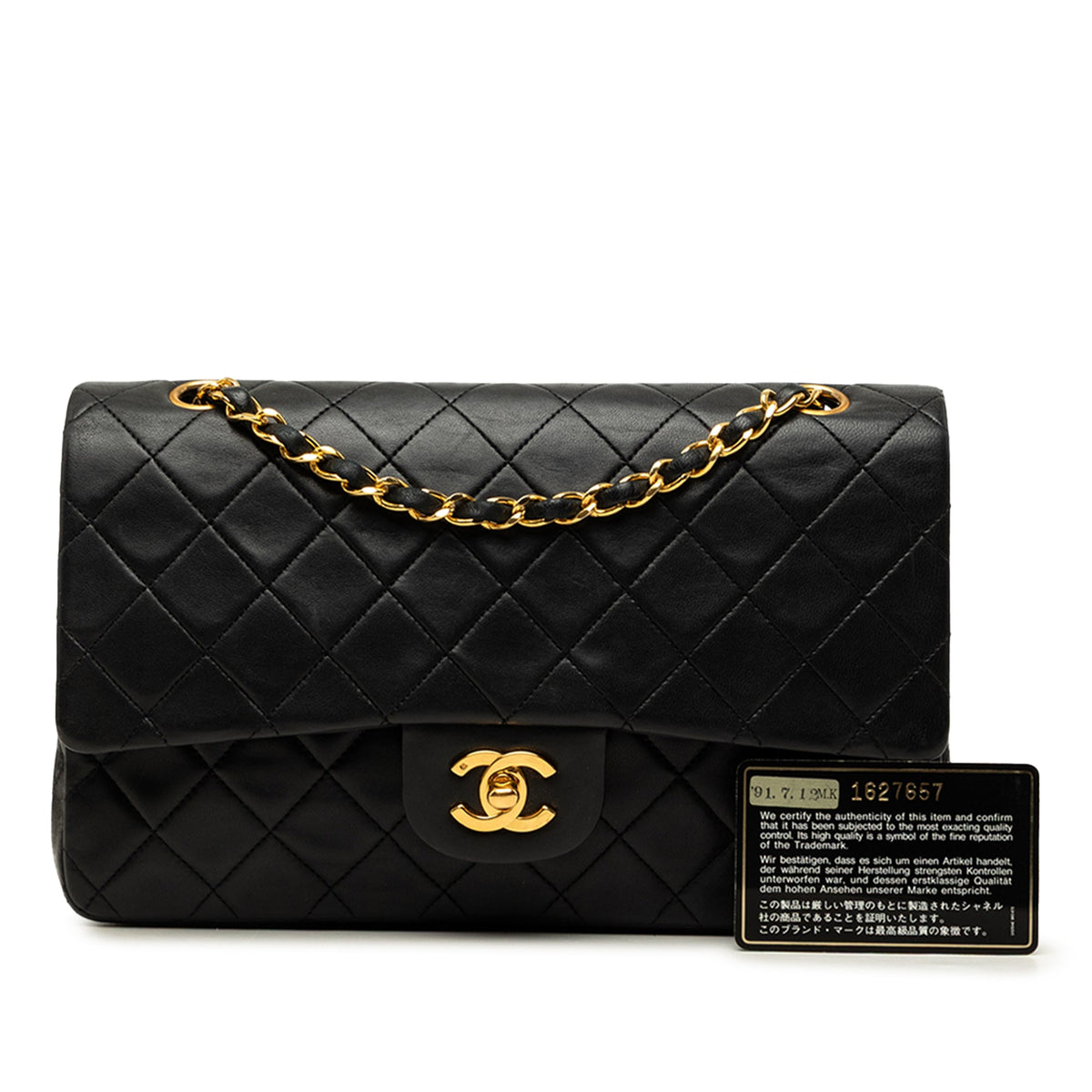 Chanel Medium Classic Lambskin Double Flap