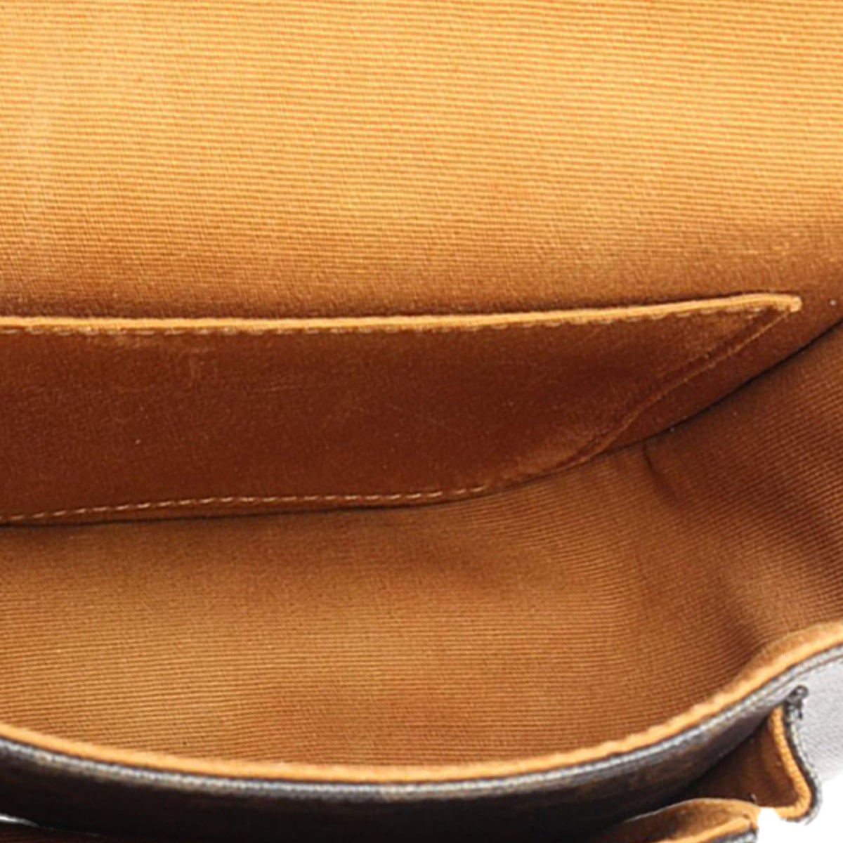Celine Medium Triomphe Coated Canvas Folco Crossbody — Brown