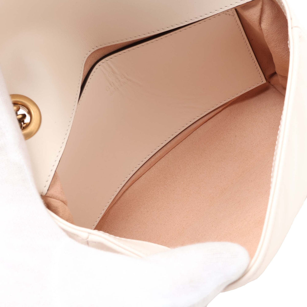 Gucci Small GG Marmont Matelasse Calfskin Shoulder Bag
