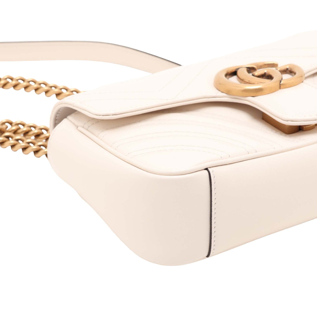 Gucci Small GG Marmont Matelasse Calfskin Shoulder Bag