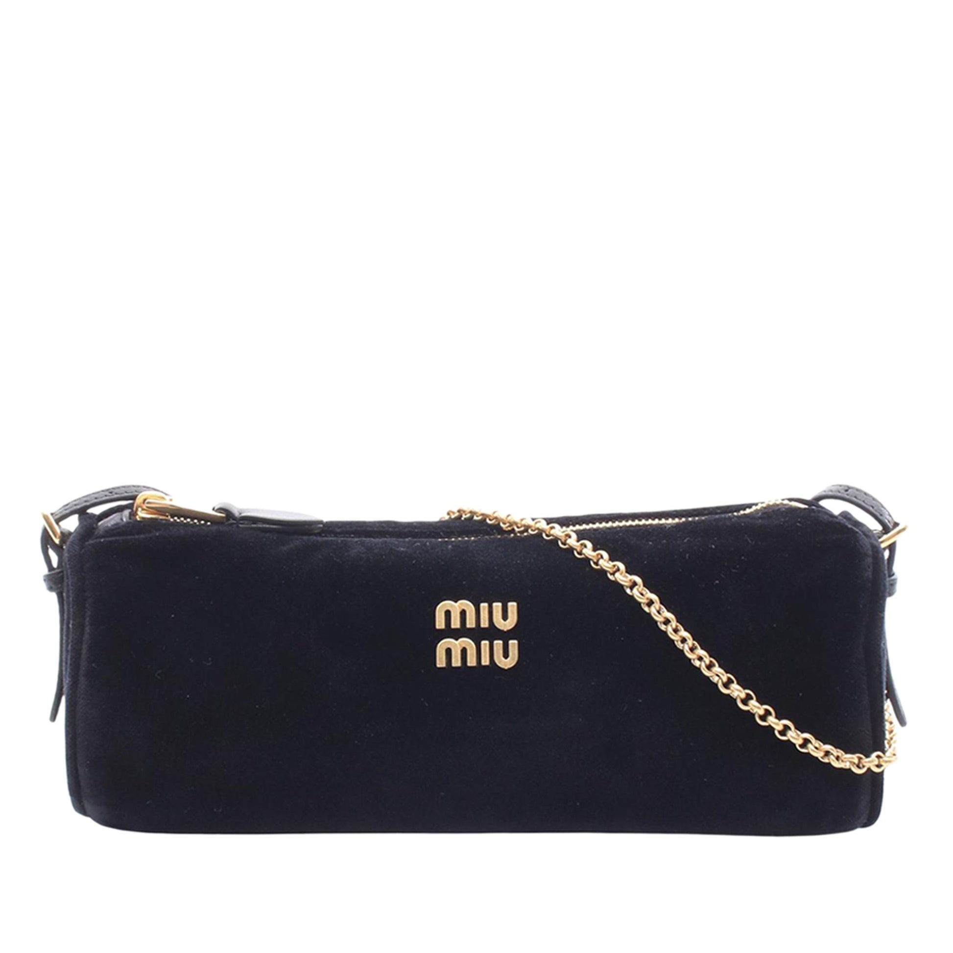 Miu Miu Satin Chain Shoulder Bag