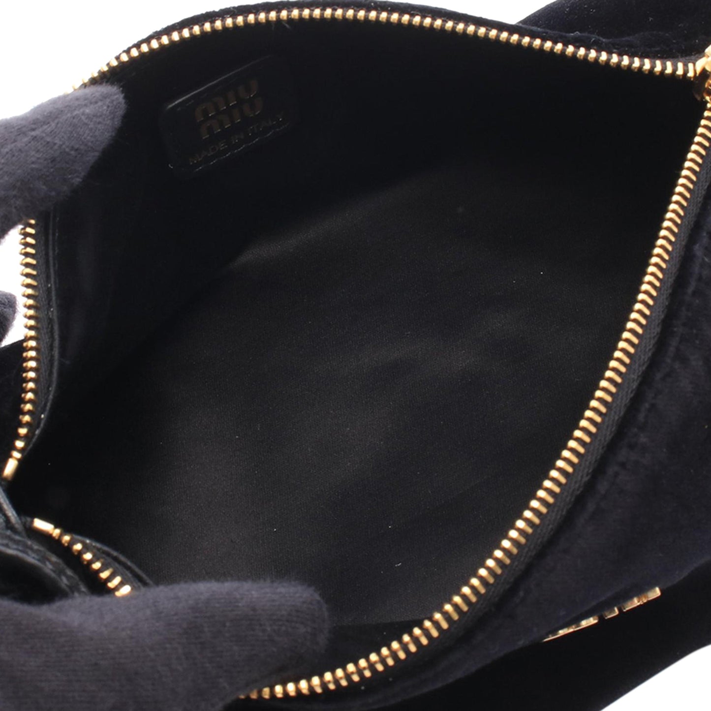 Miu Miu Satin Chain Shoulder Bag