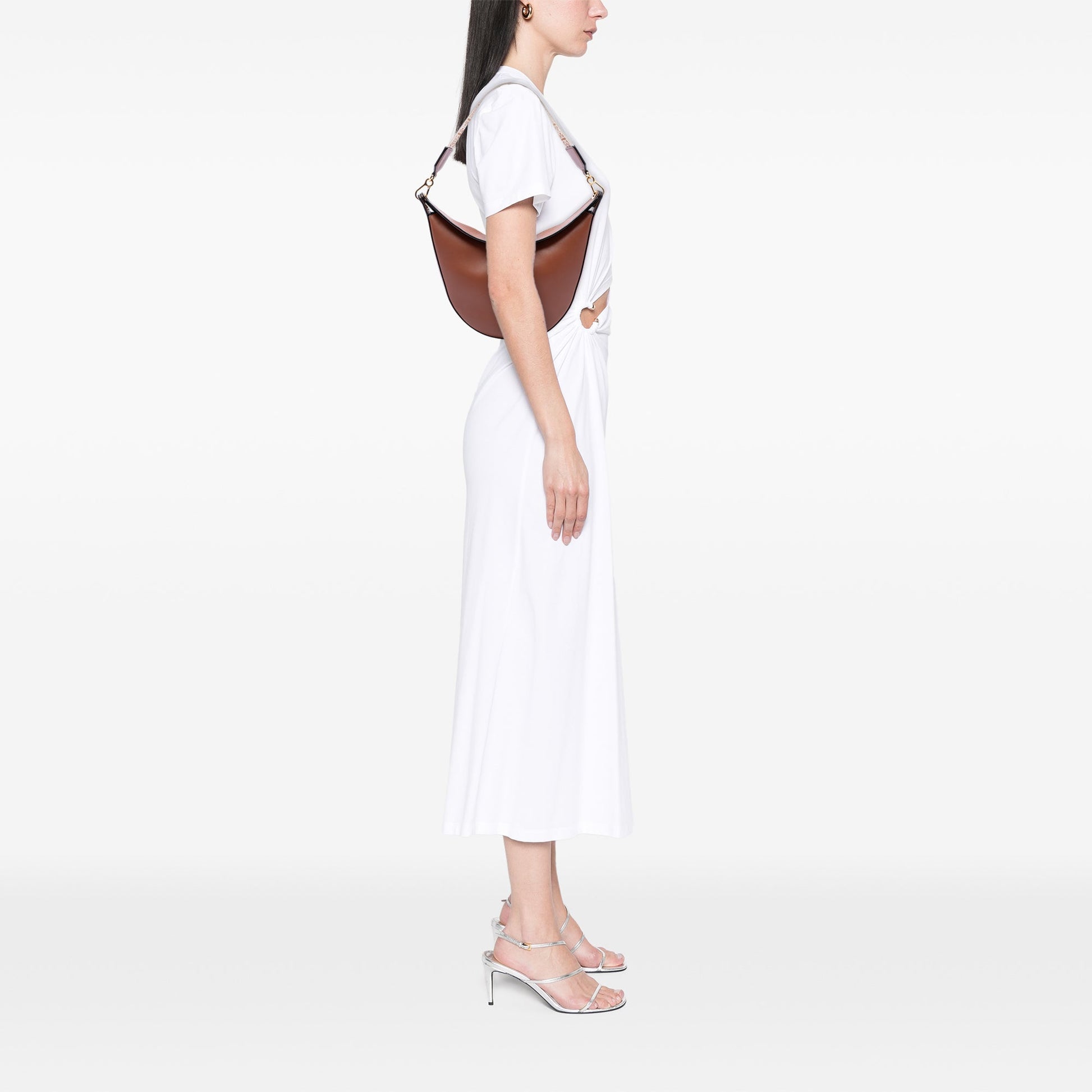 LOEWE Small Leather Luna Hobo