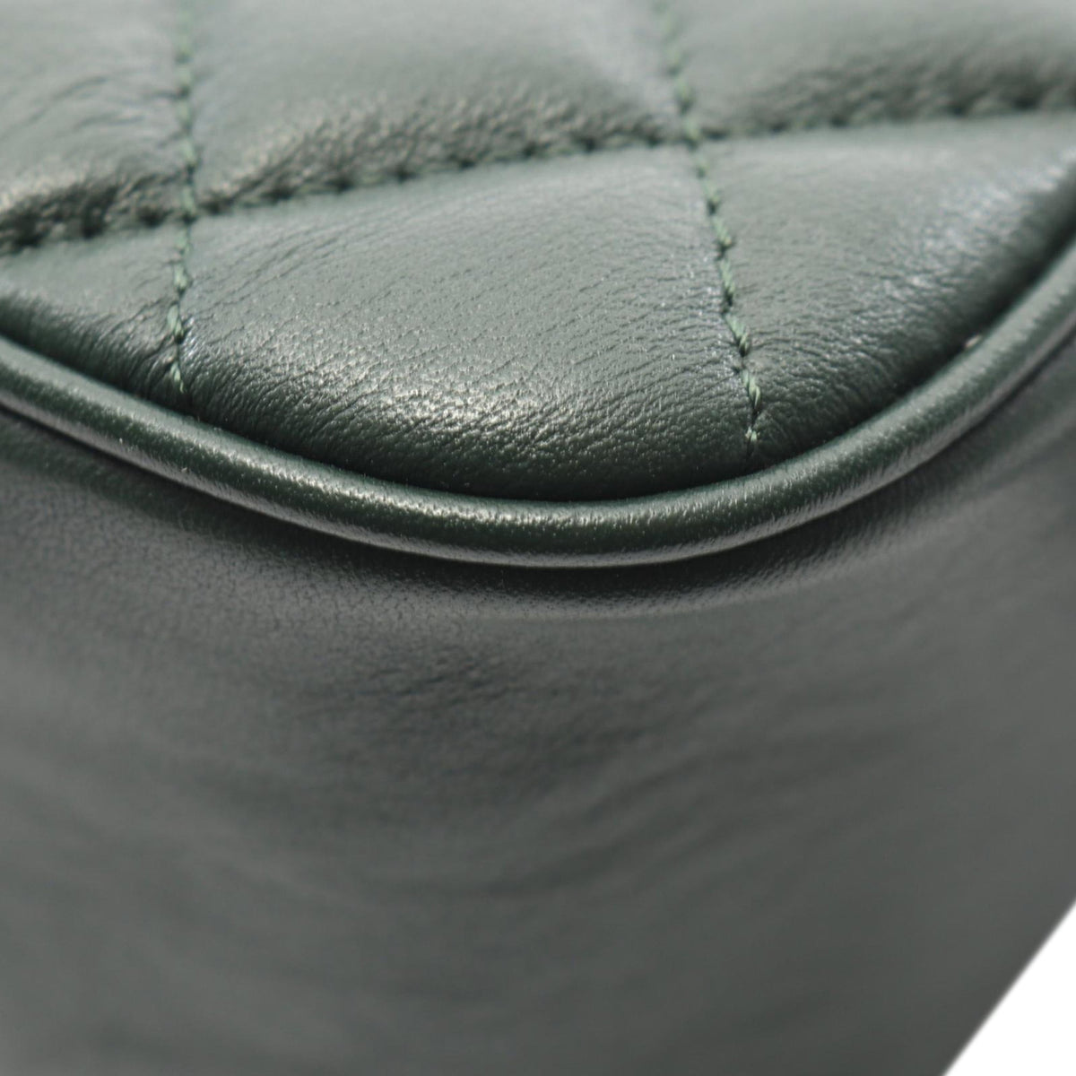 Chanel Small CC Quilted Calfskin Top Handle Vanity Case with Chain