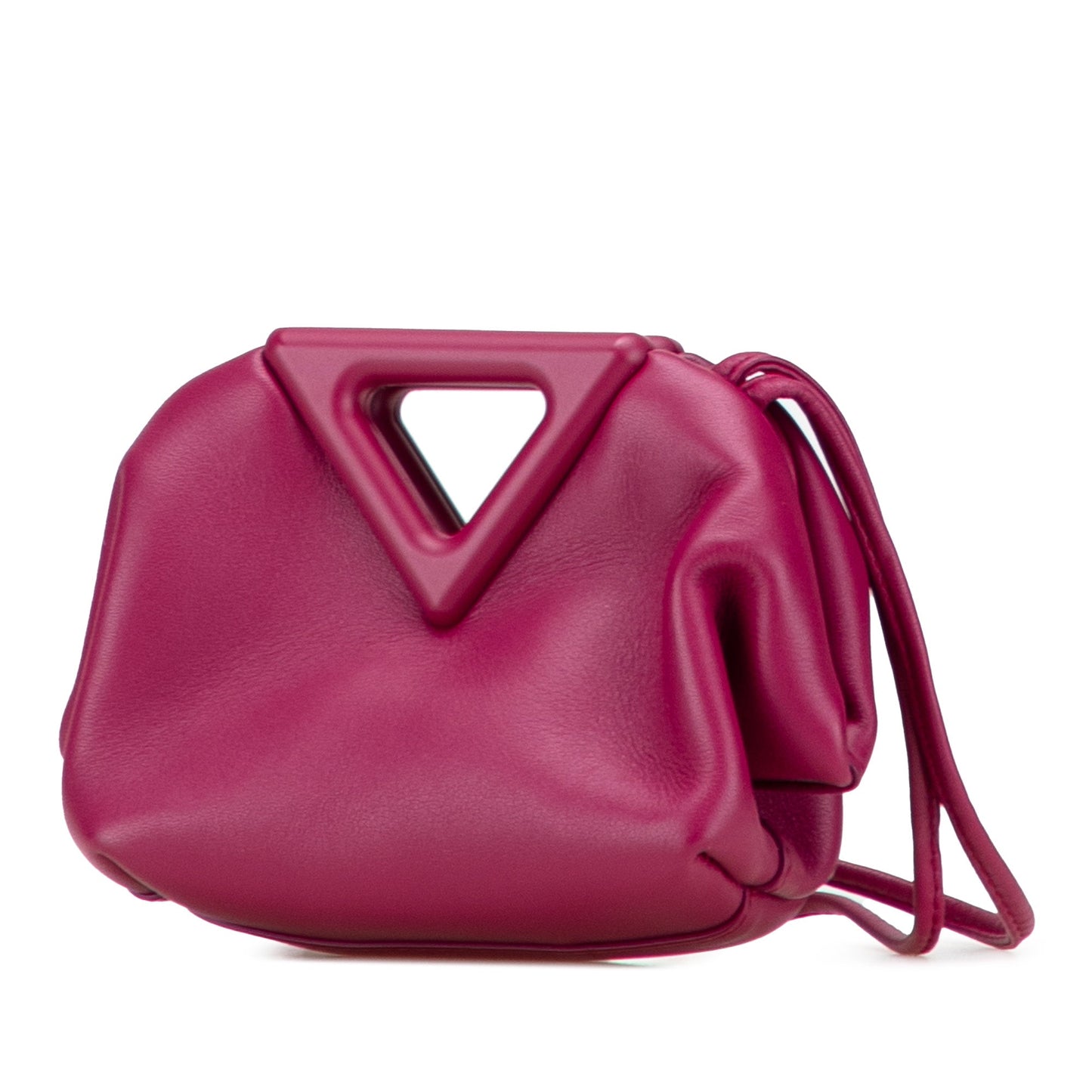 Bottega Veneta Leather Point Coin Purse Satchel