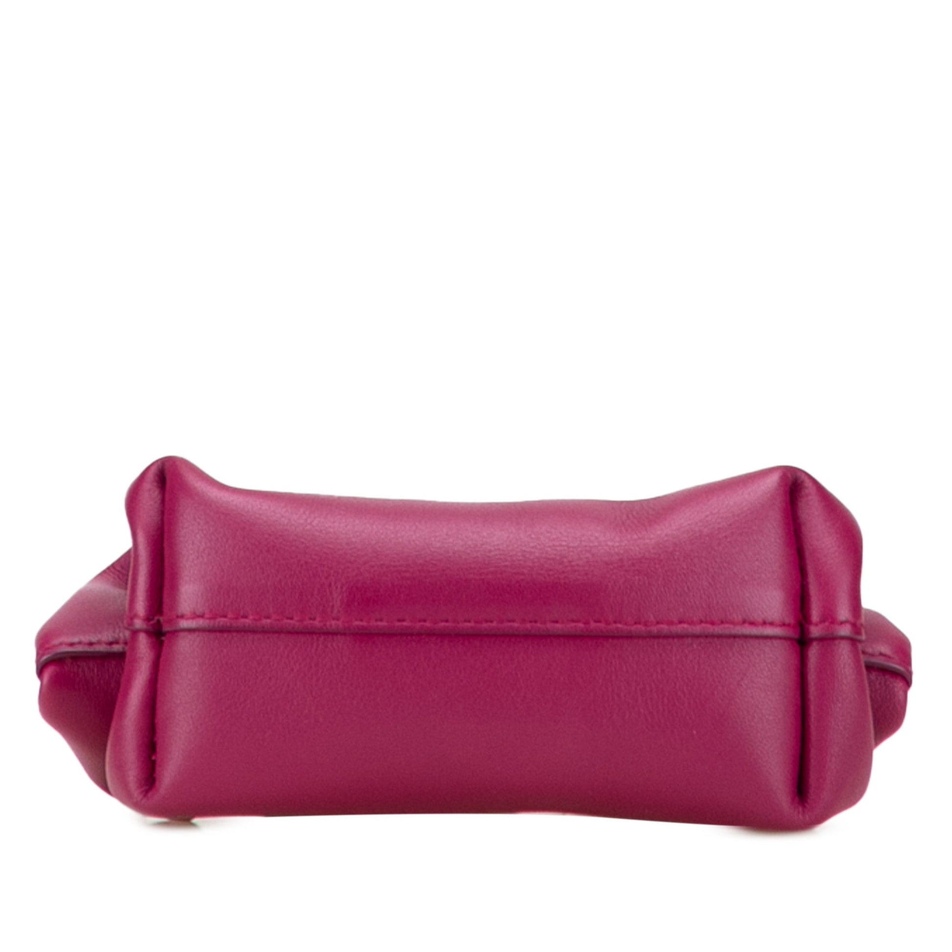 Bottega Veneta Leather Point Coin Purse Satchel