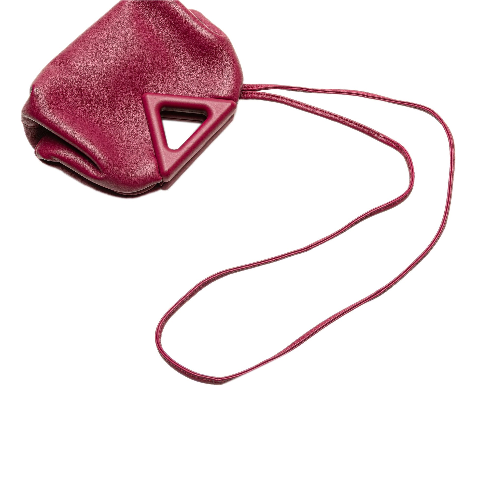 Bottega Veneta Leather Point Coin Purse Satchel