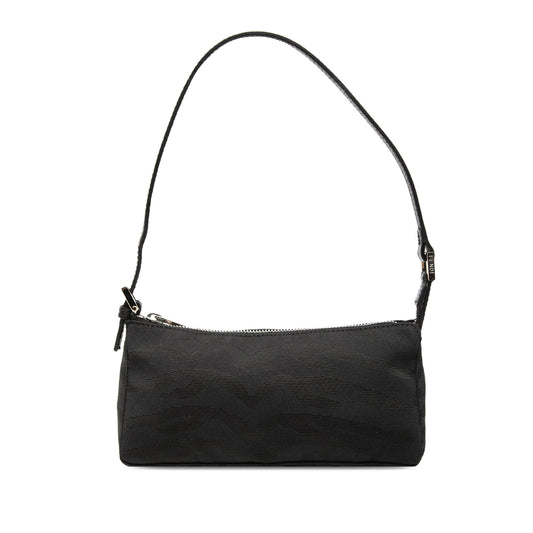 Zebra Print Canvas Pochette