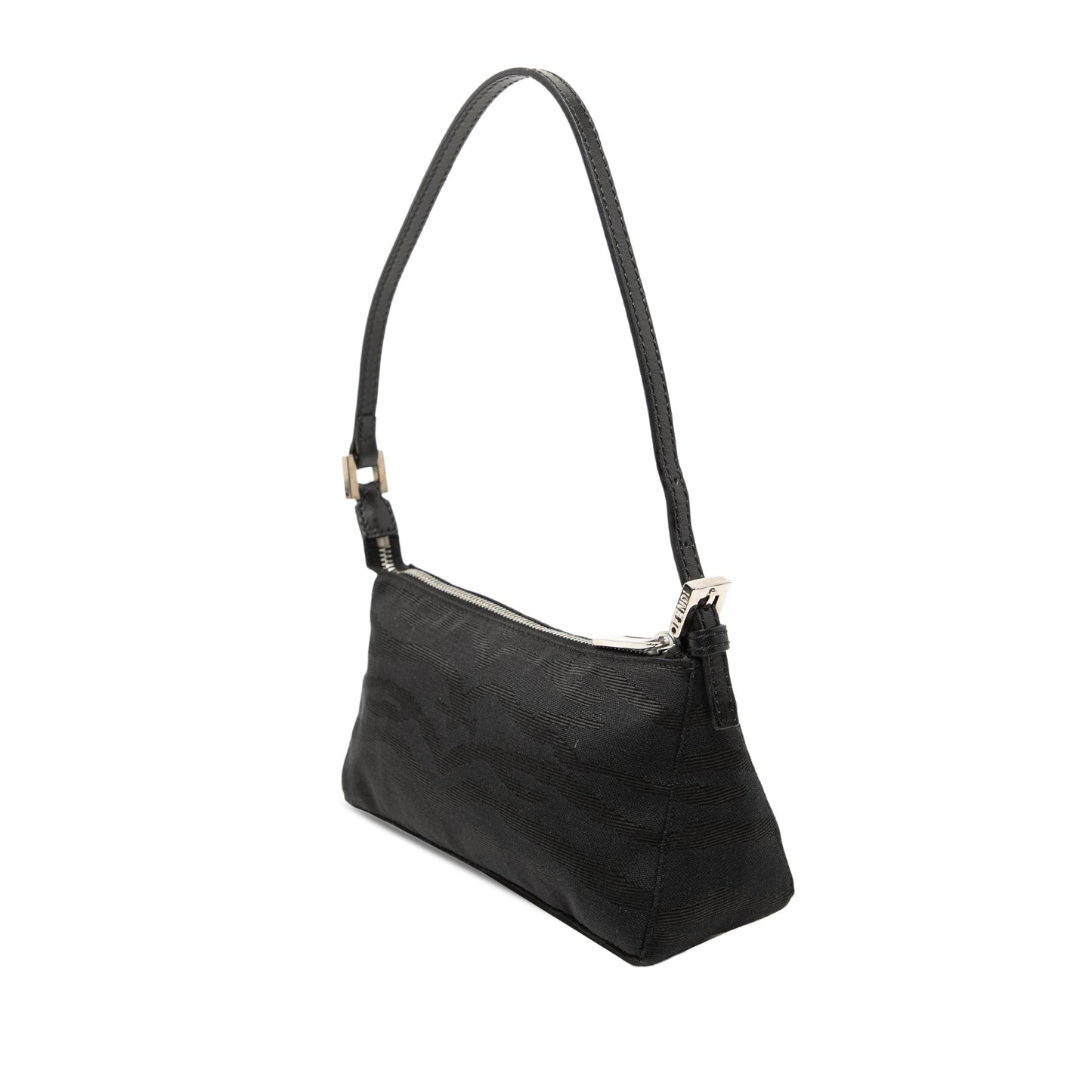 Zebra Print Canvas Pochette
