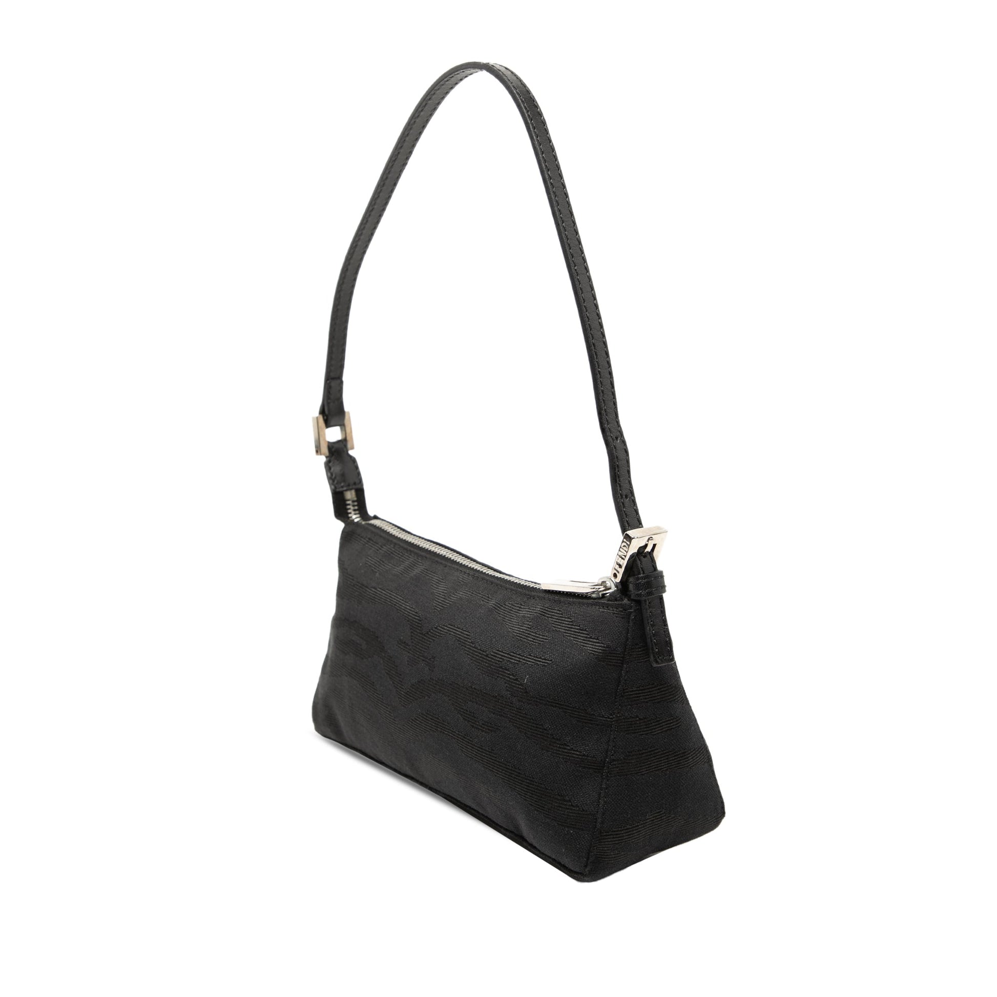 Zebra Print Canvas Pochette