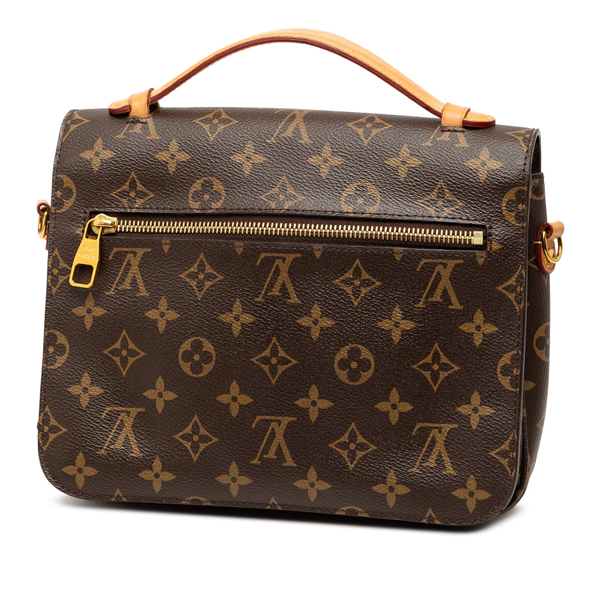 Louis Vuitton Monogram Pochette Metis — Brown