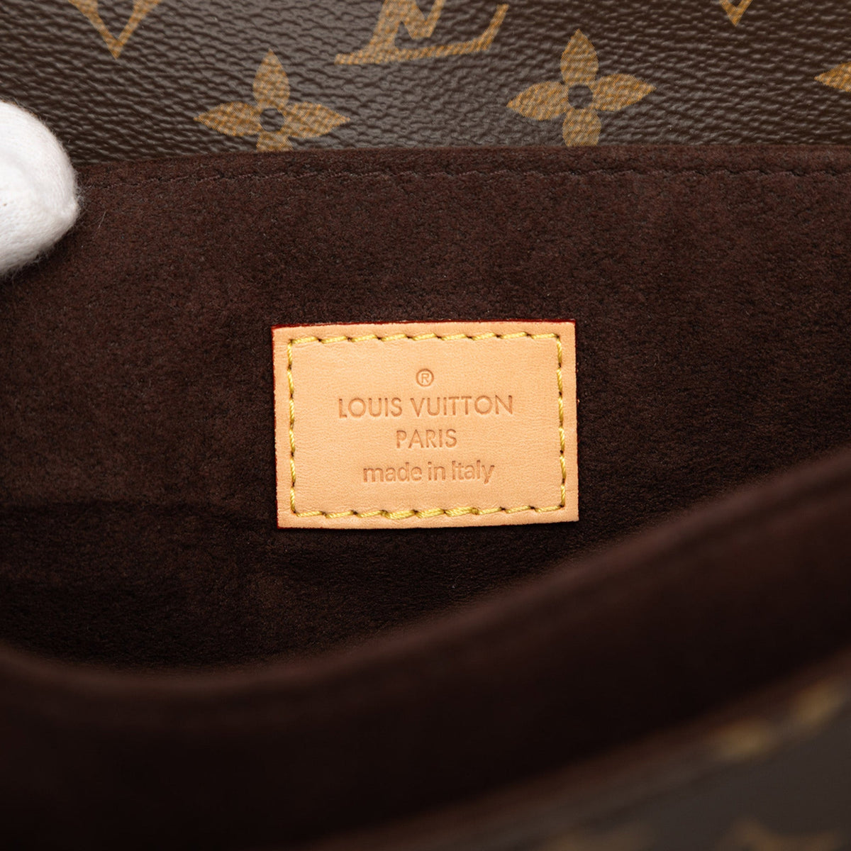Louis Vuitton Monogram Pochette Metis — Brown