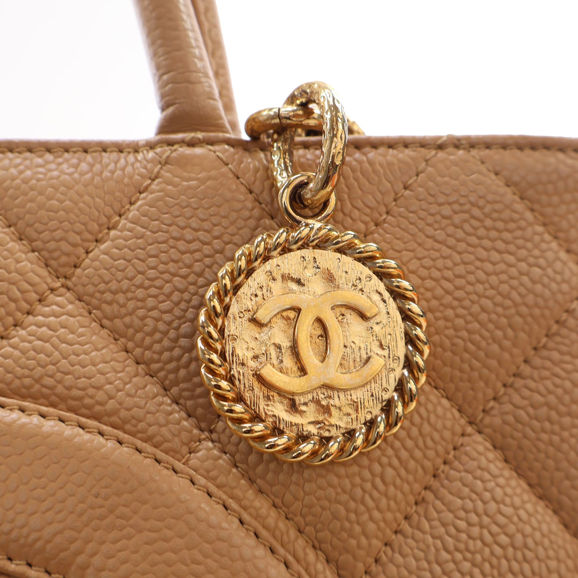 Chanel Caviar Medallion Tote