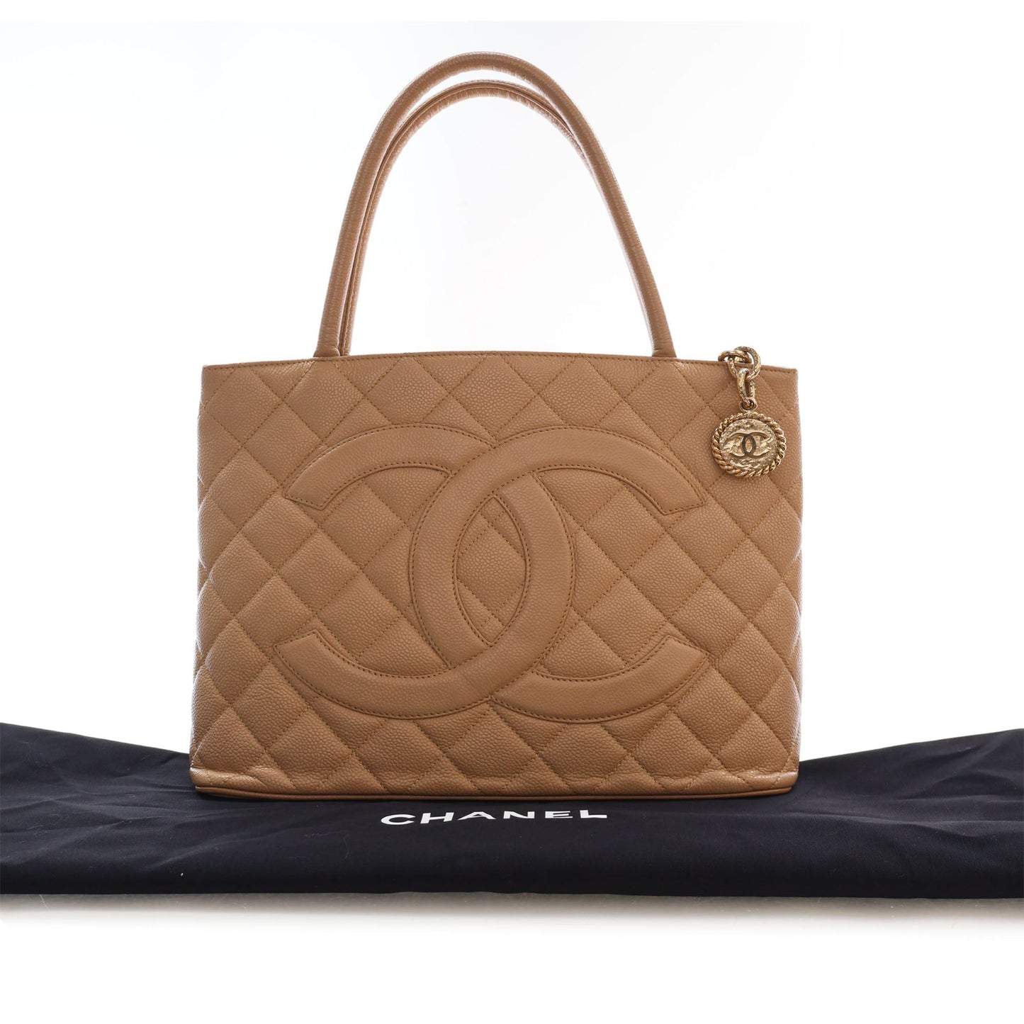 Chanel Caviar Medallion Tote