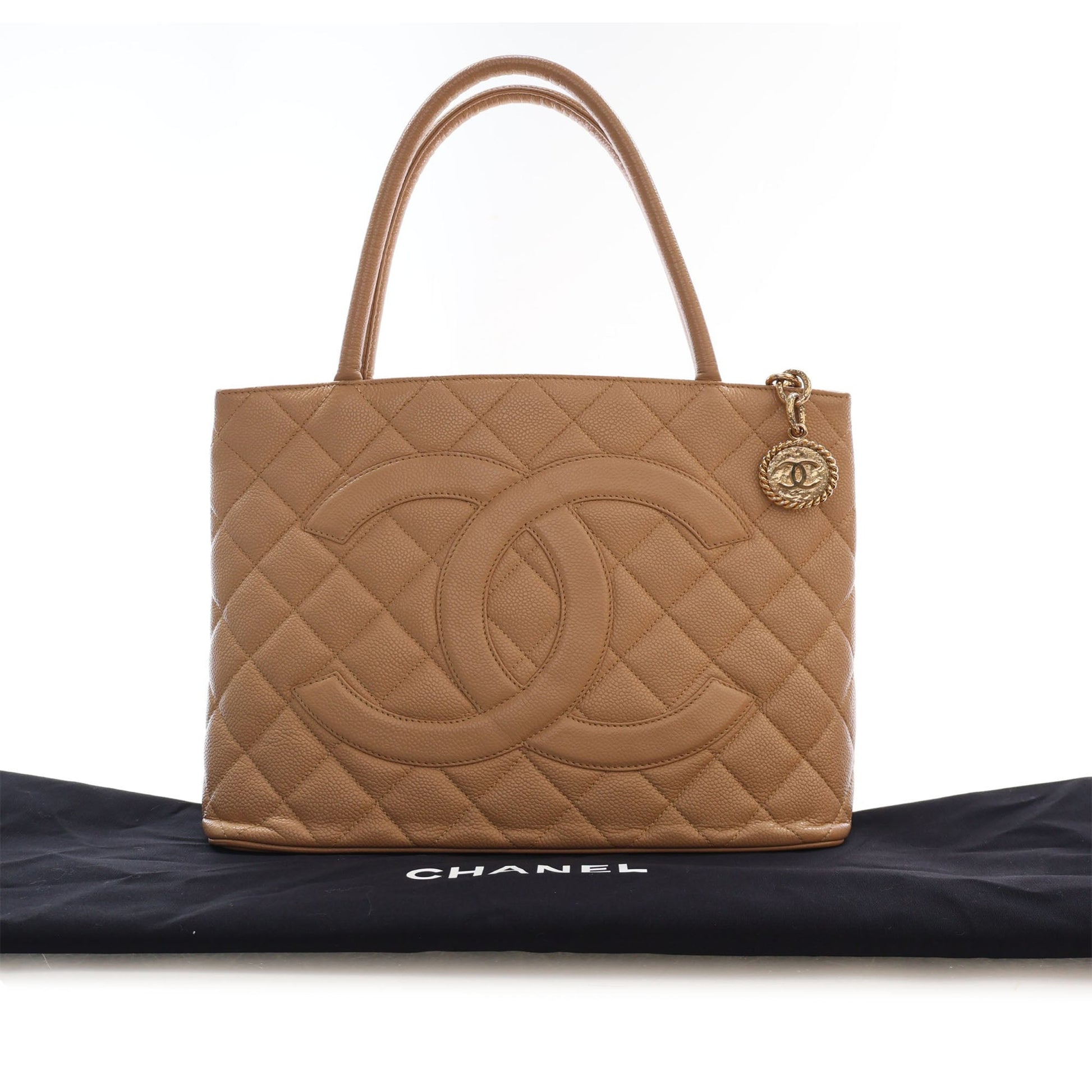 Chanel Caviar Medallion Tote