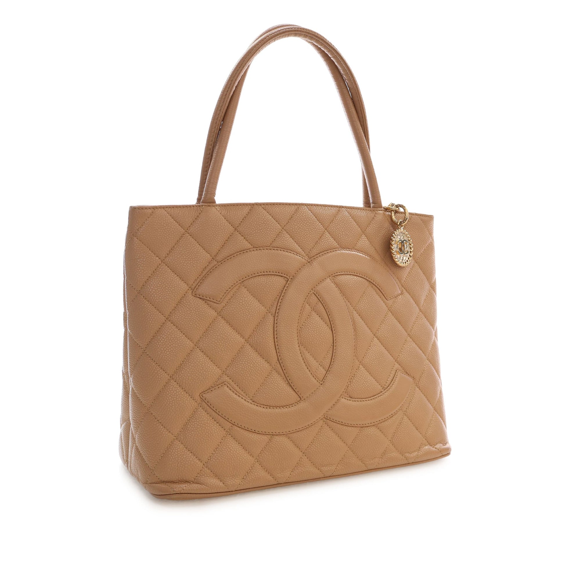 Chanel Caviar Medallion Tote