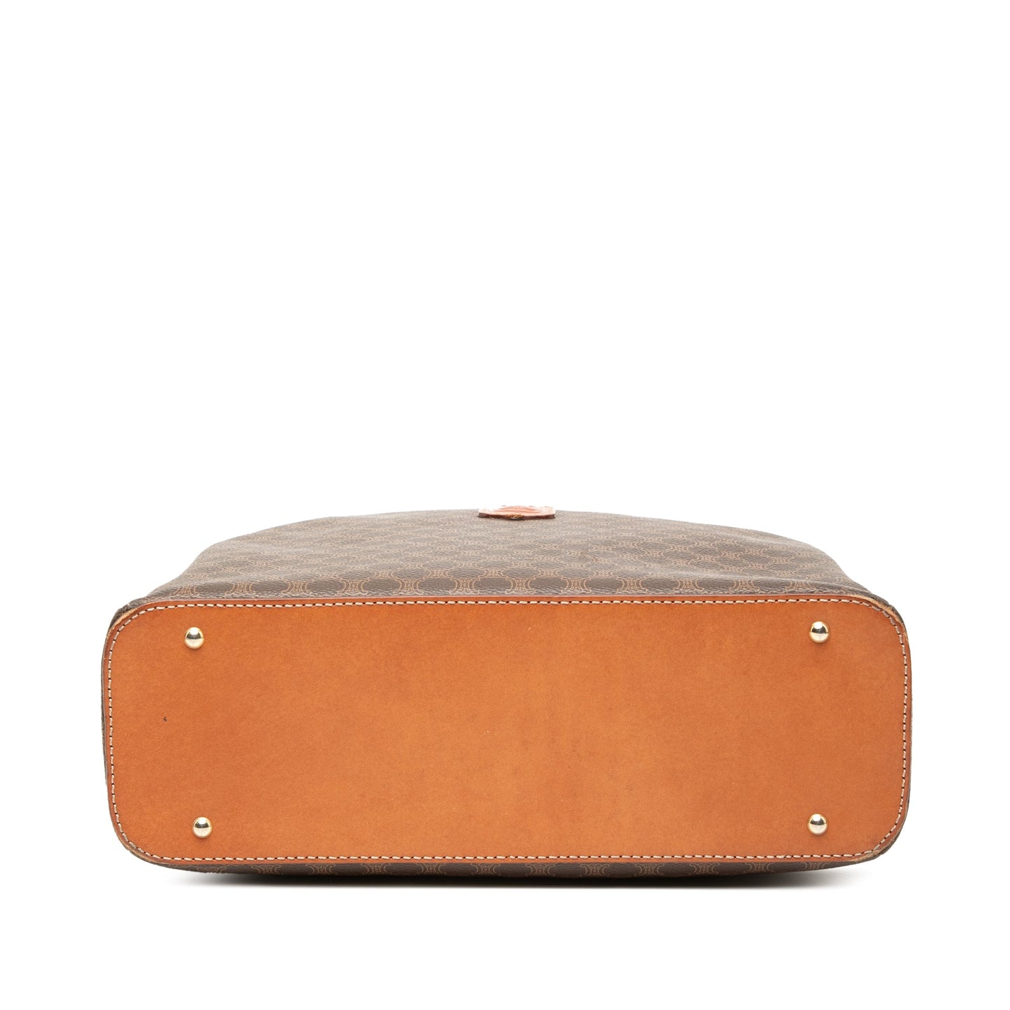Celine Macadam Coated Canvas Dome Handbag