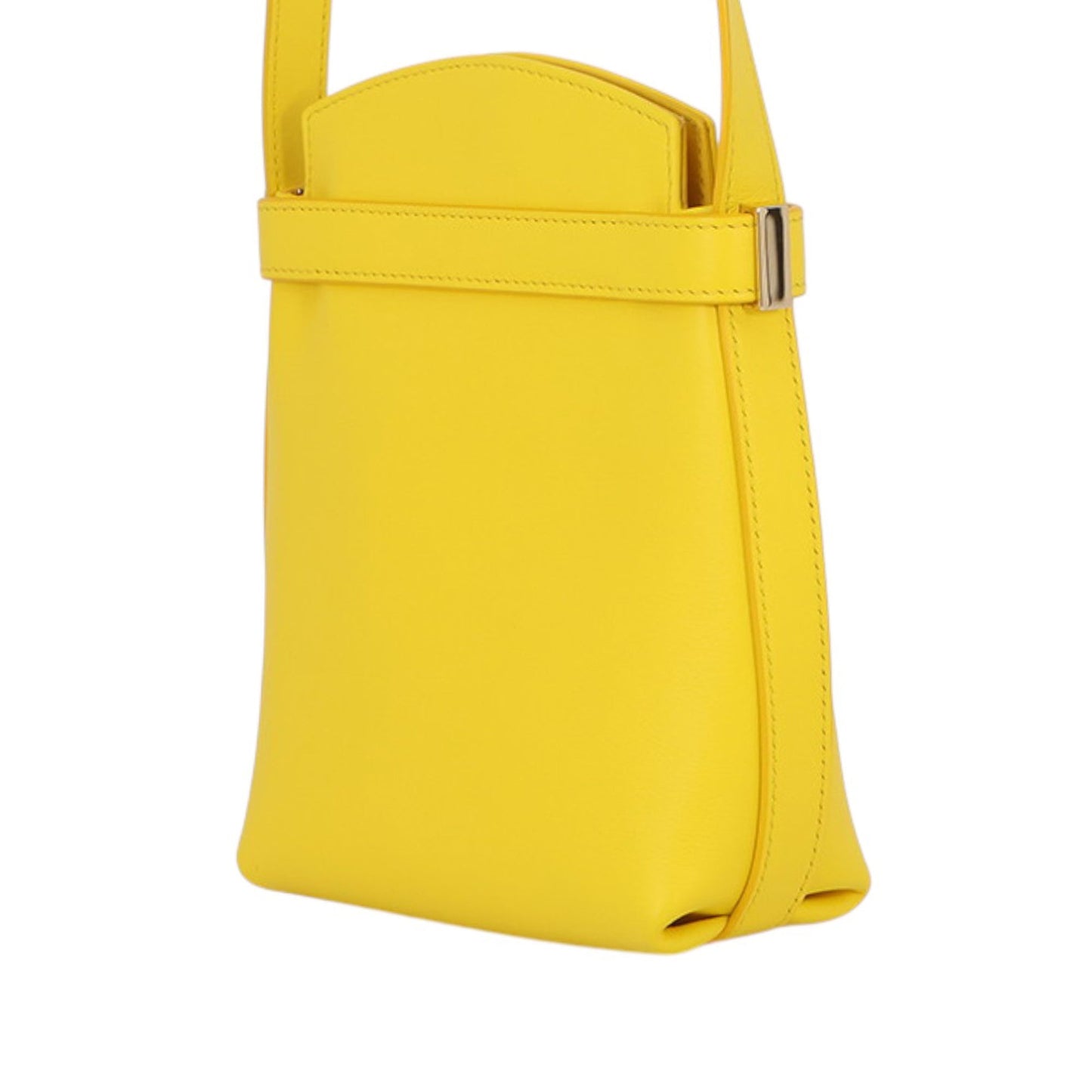 Ferragamo Leather Gancini Hug Phone Holder Crossbody