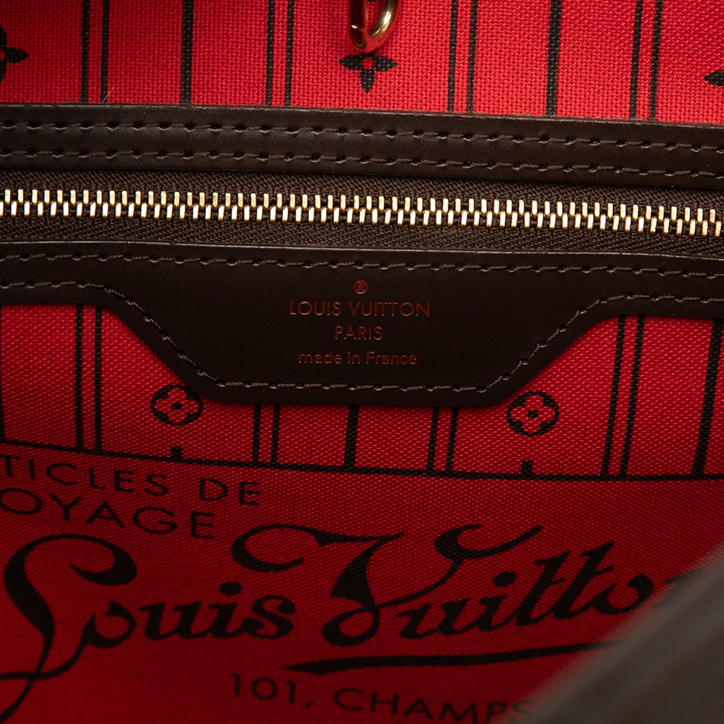 Louis Vuitton Damier Ebene Neverfull MM