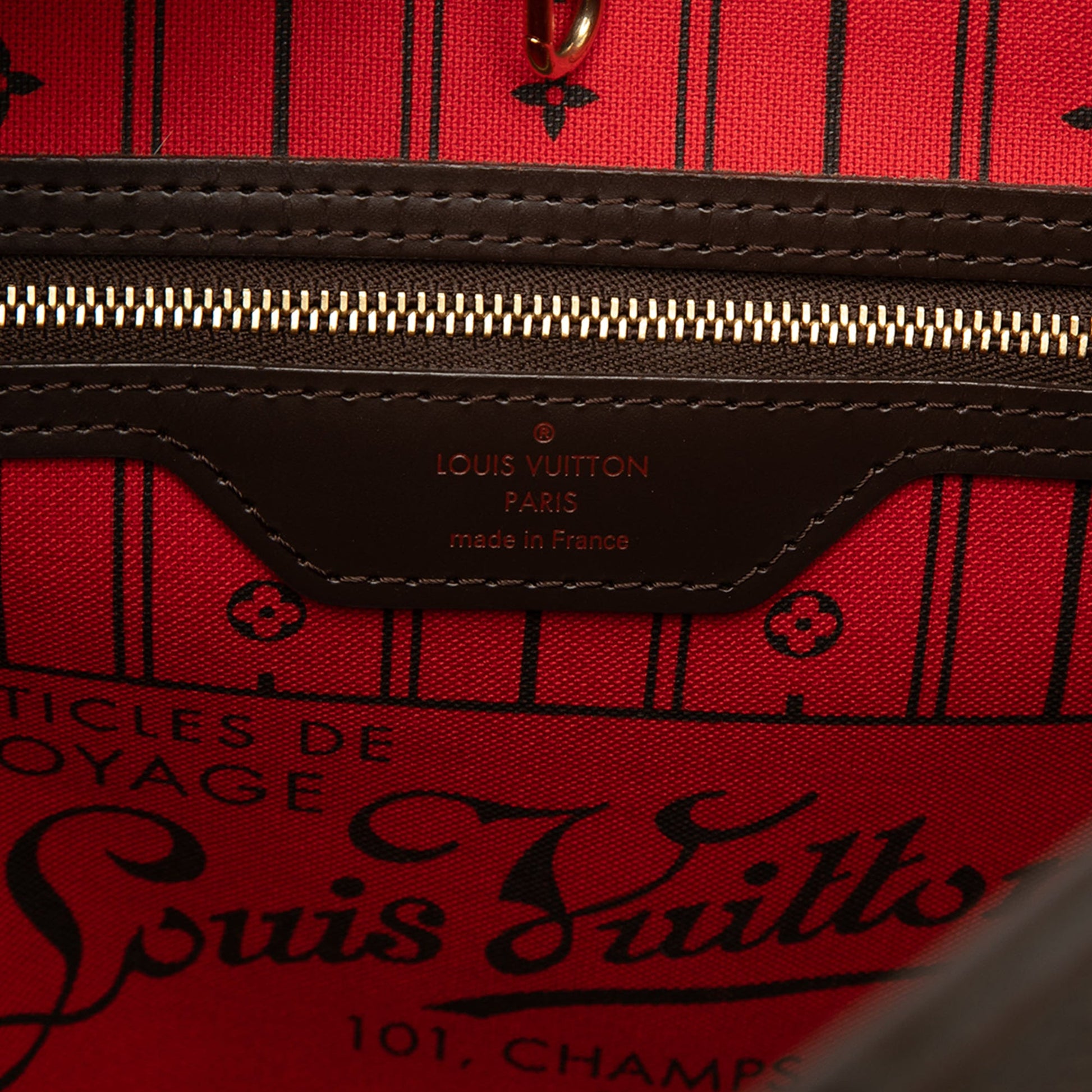 Louis Vuitton Damier Ebene Neverfull MM