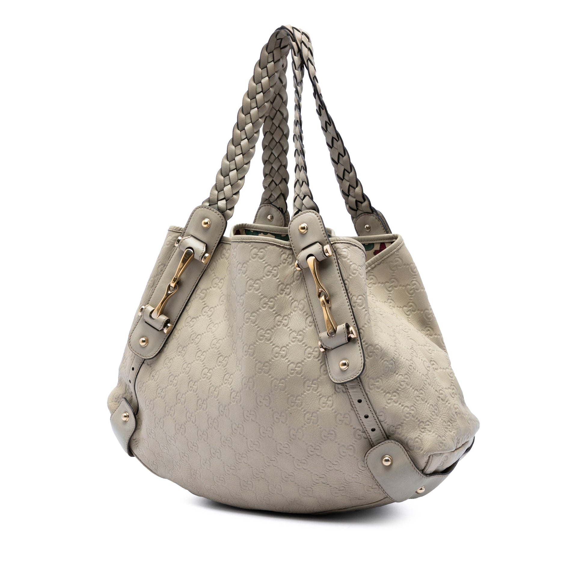Gucci Guccissima Horsebit Pelham Shoulder Bag