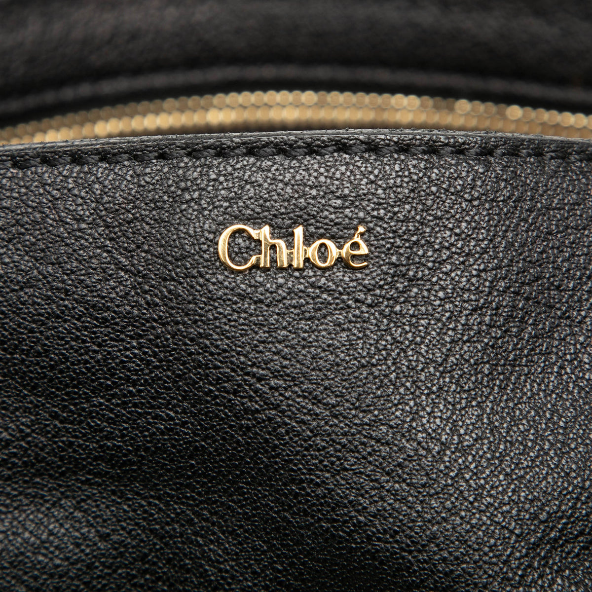 Chloé Leather Elsie Satchel — Black
